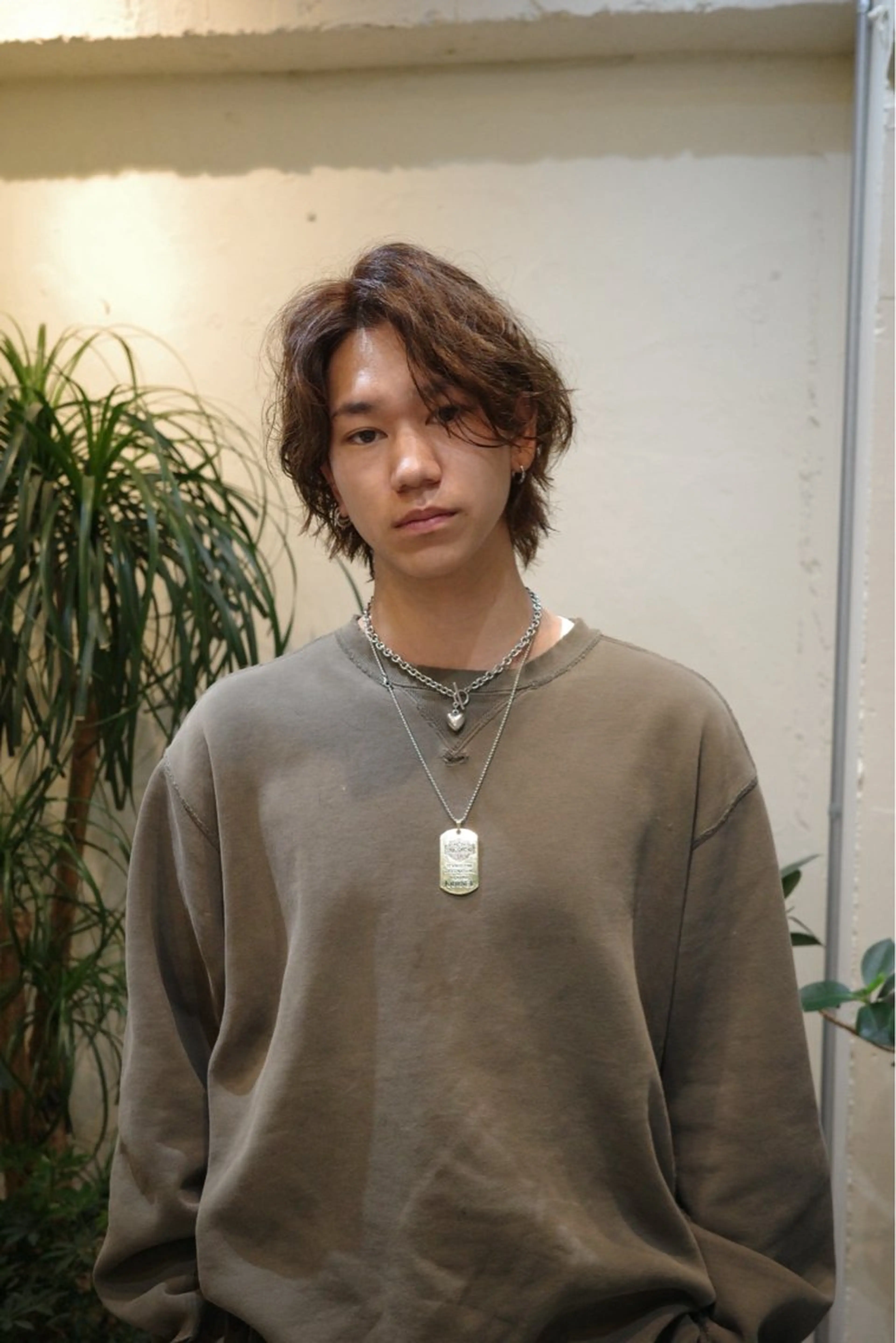 パーマ メンズ カット パーマ 赤木蓮/メンズ特化/ メンズパーマ/のヘアスタイル