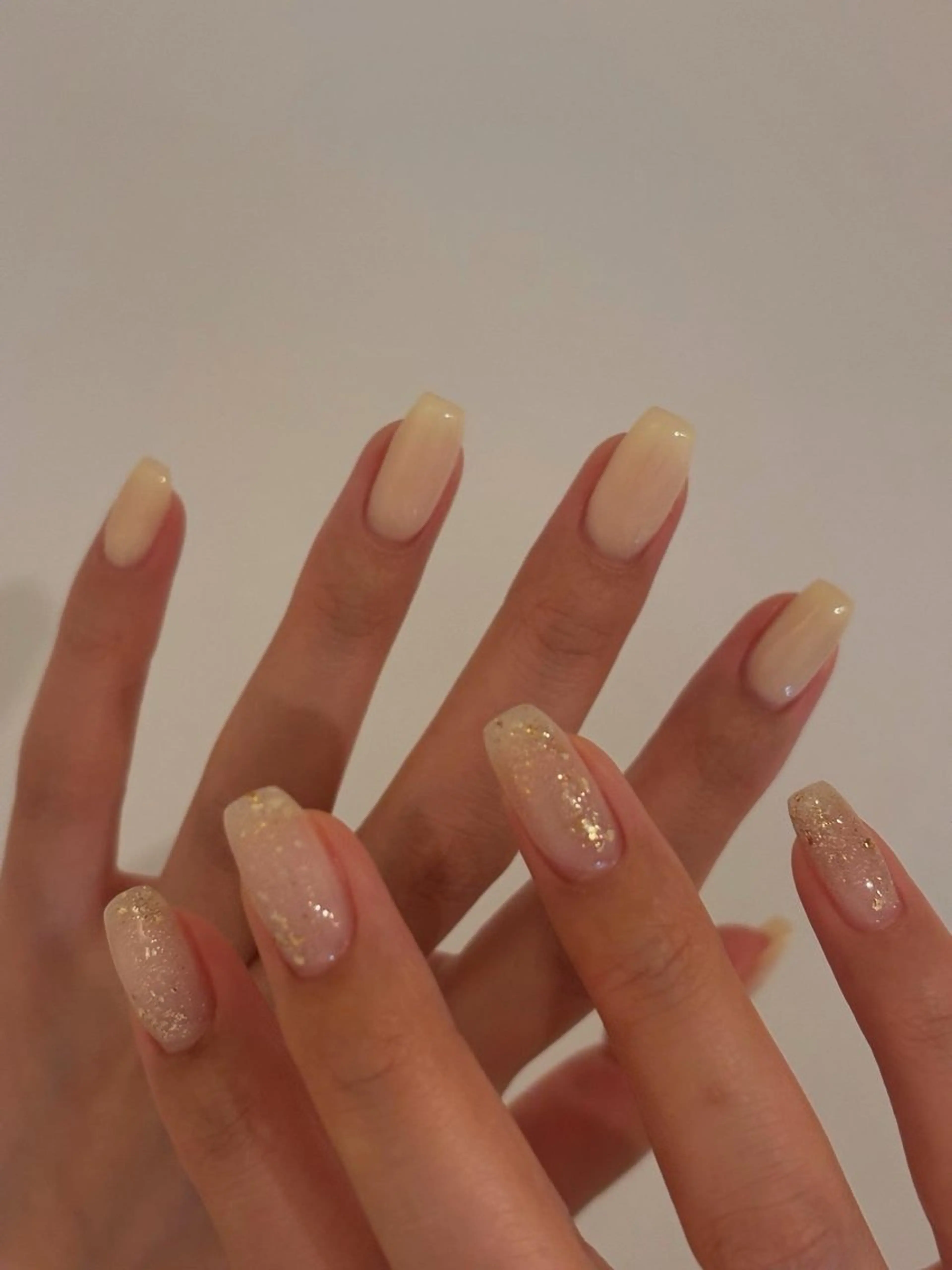 ネイル ラメ(グリッター) ハンドネイル Elio 国泰寺のネイルデザイン