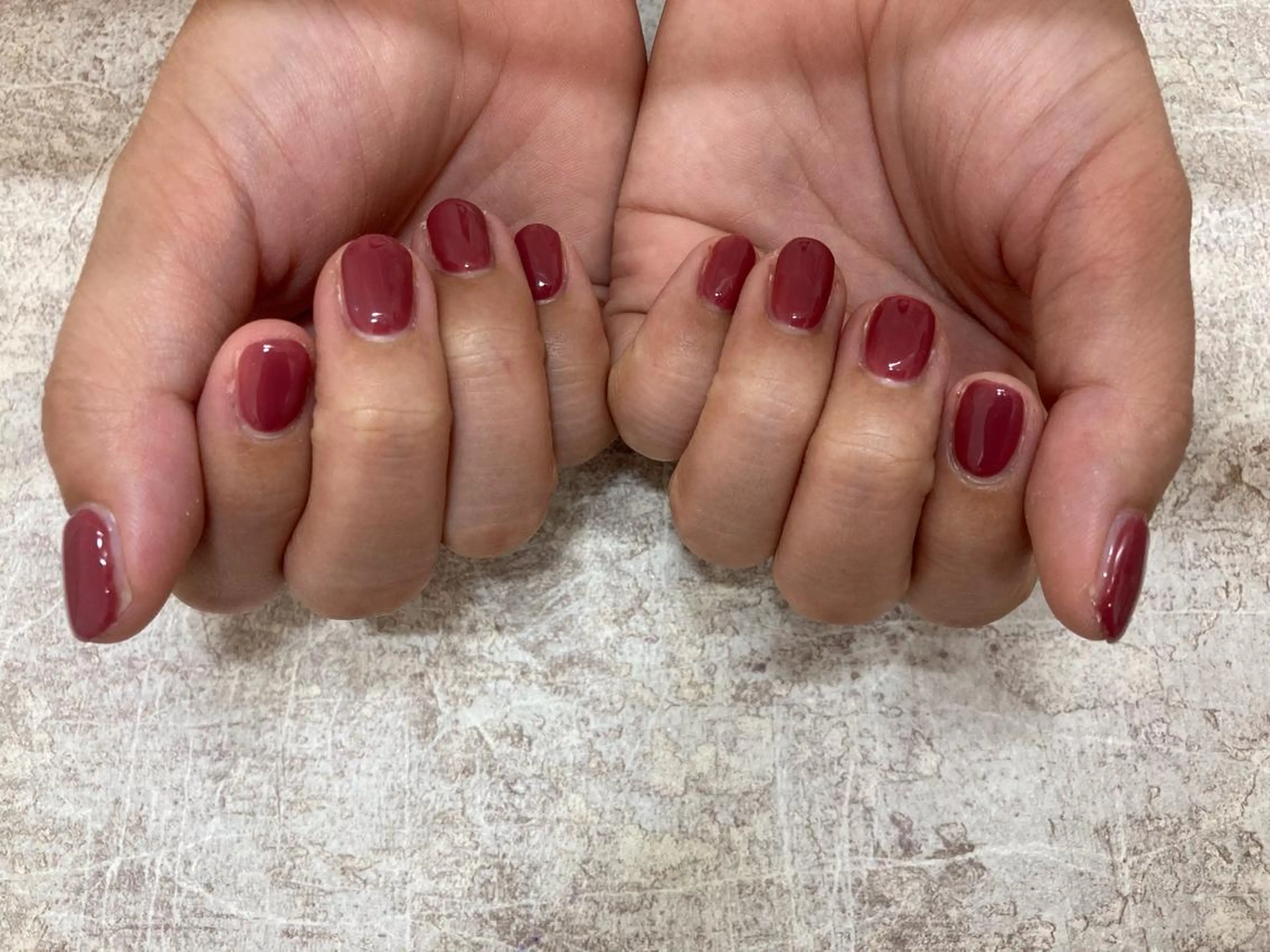 ネイル ワンカラーネイル mogunail &blowのネイルデザイン