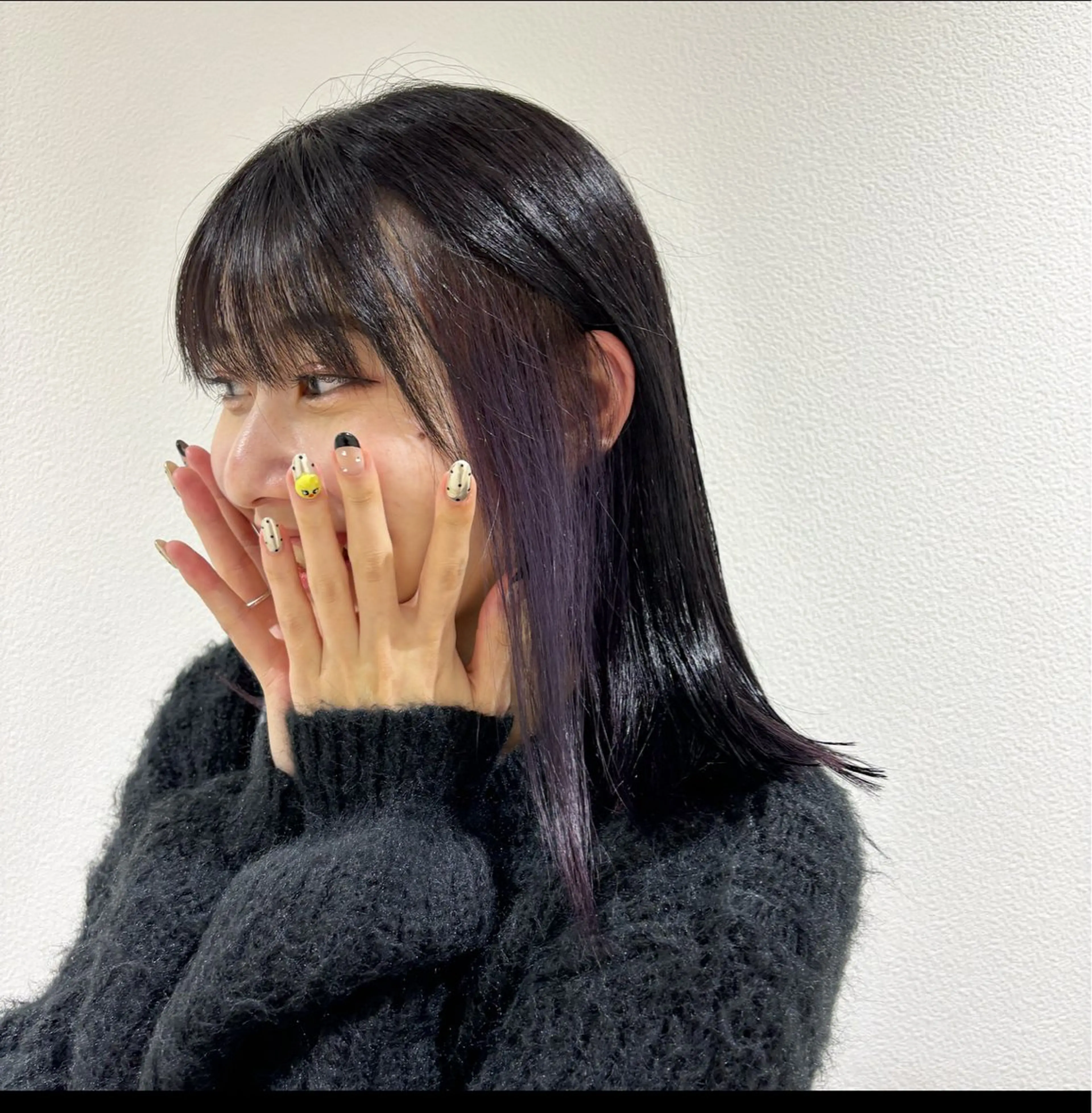 セミロング ヘアカラー トリートメント ROCCO east / りんなのヘアスタイル