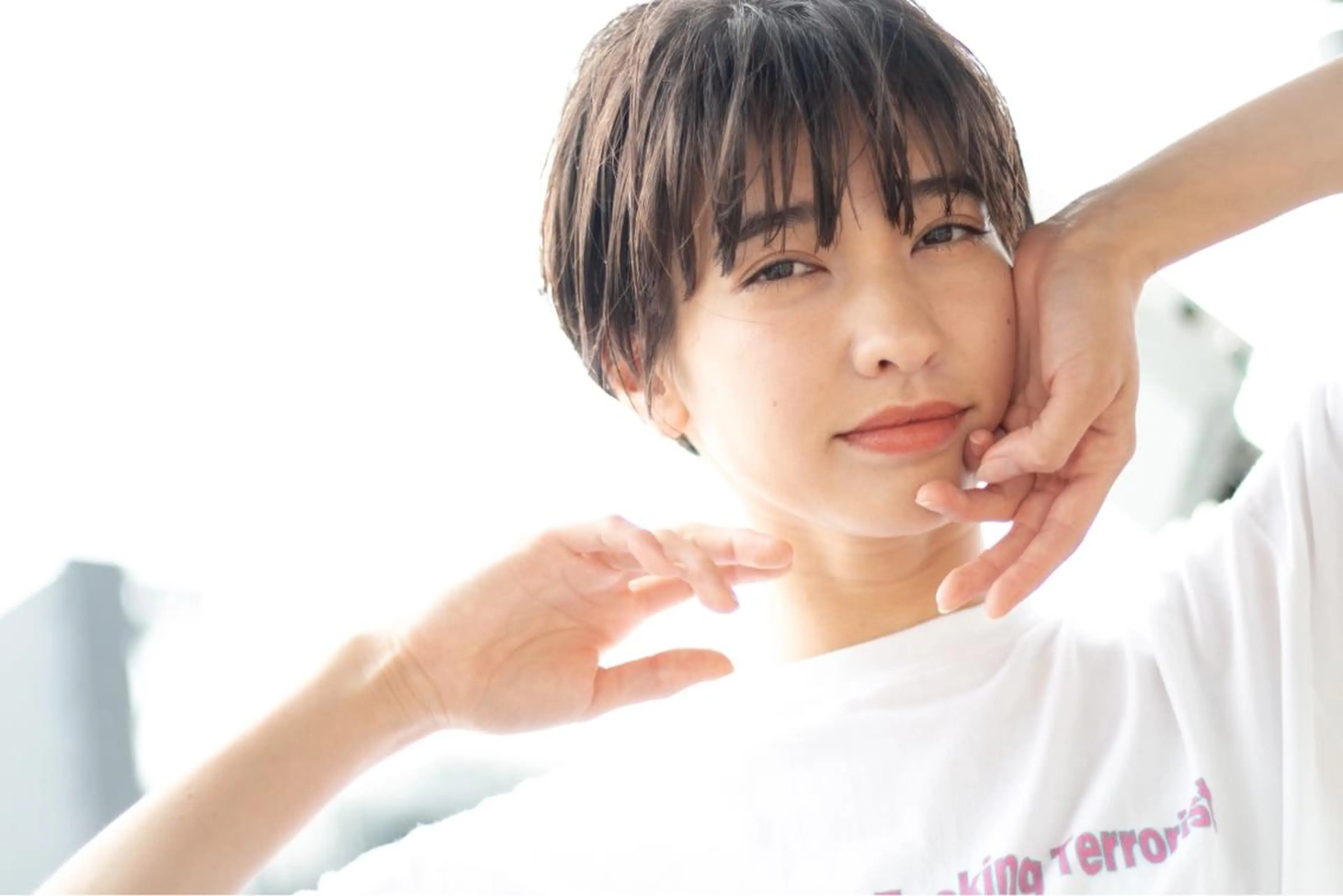 ショート ショートヘア カット 河原 亮のヘアスタイル