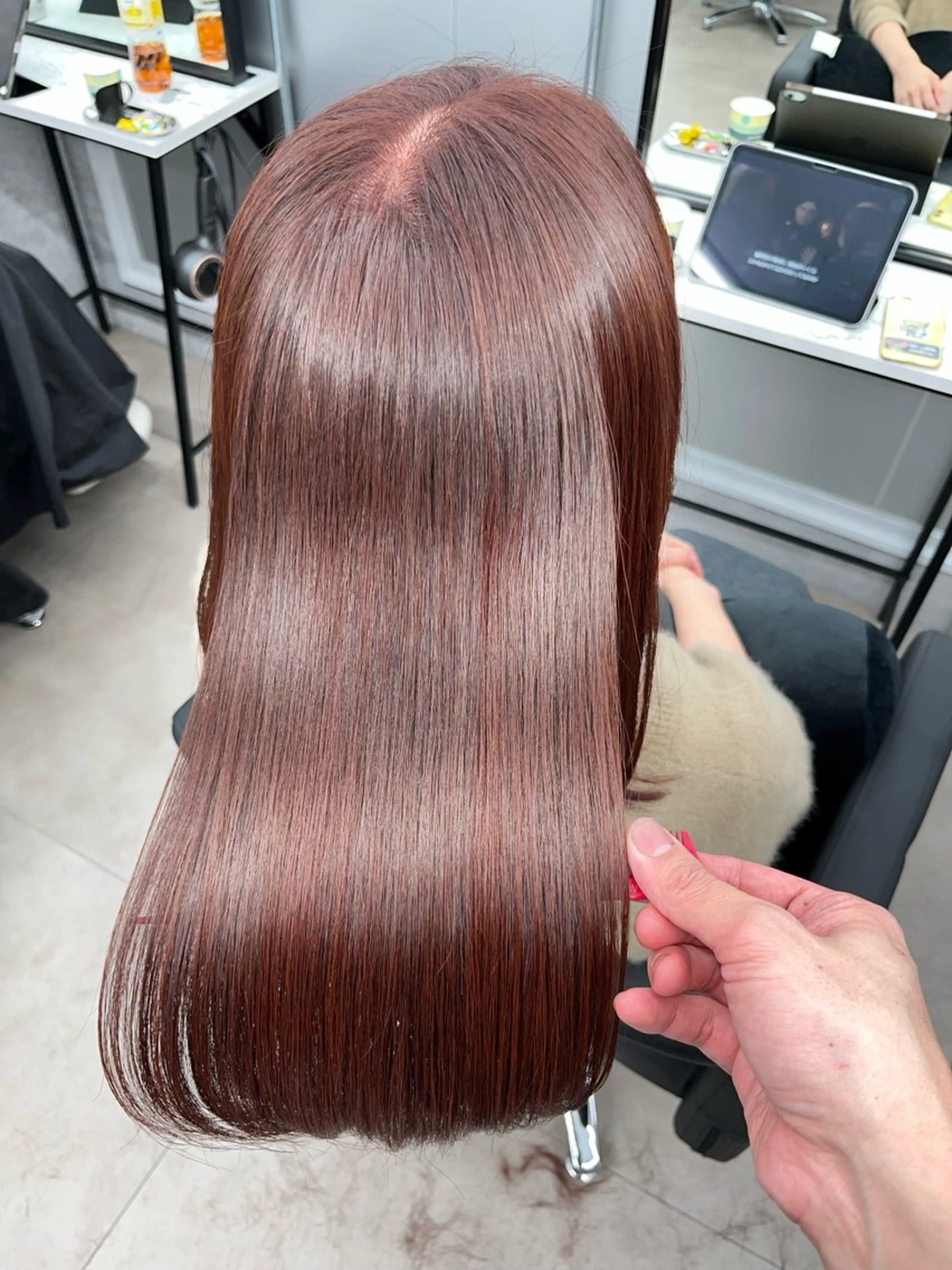 ロング カラー パーマ 🌈艶髪/髪質改善 新宿itouのヘアスタイル