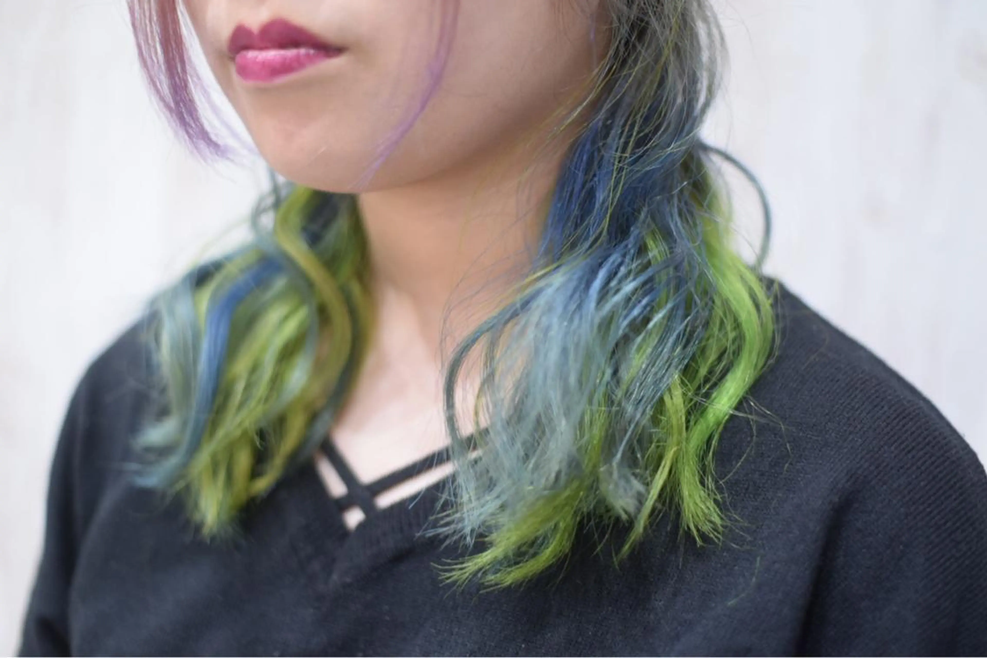 ミディアム カラー GATE. staffのヘアスタイル