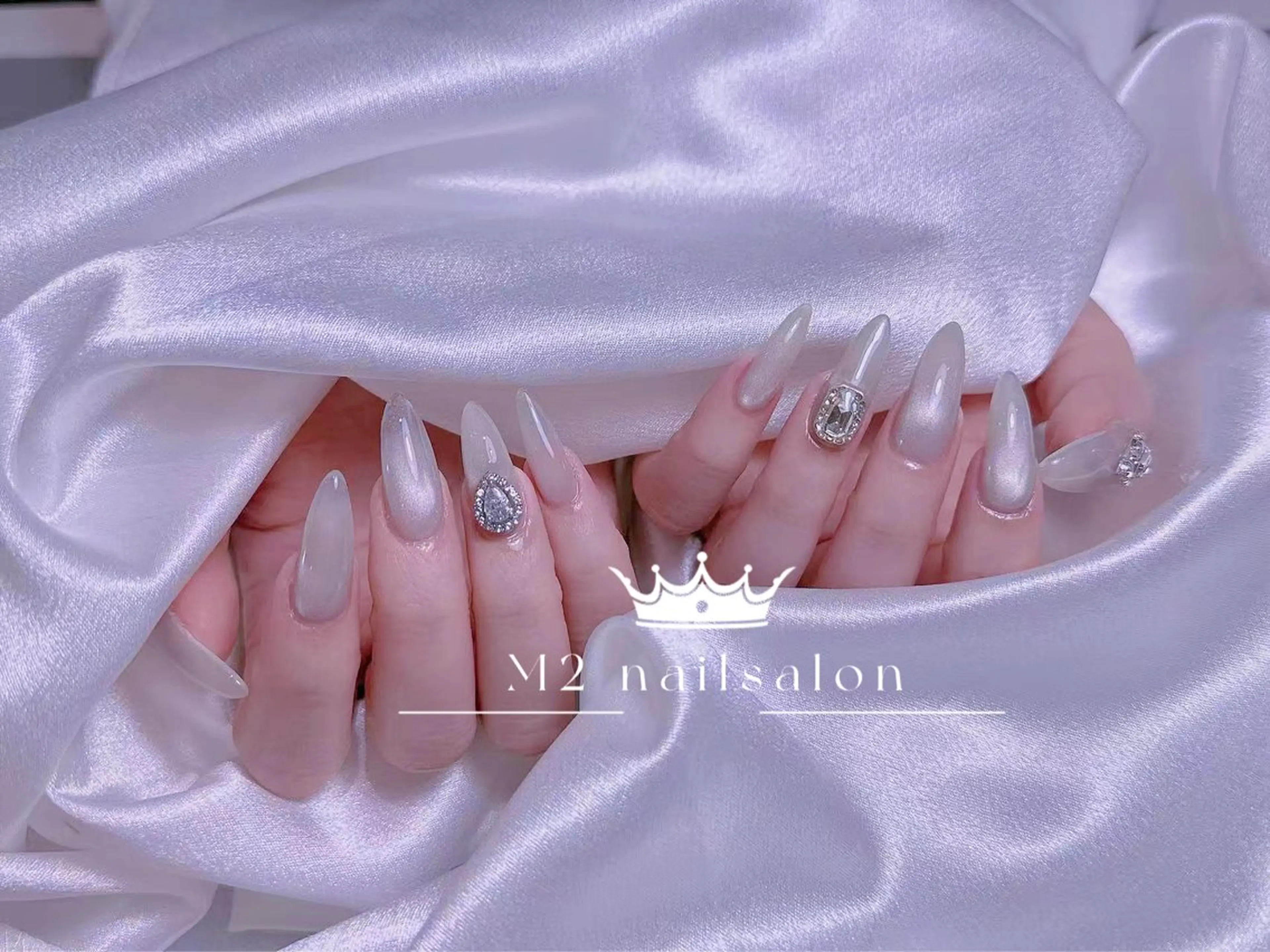 ネイル ハンドネイル 長さだし専門店 M2　rikaのネイルデザイン