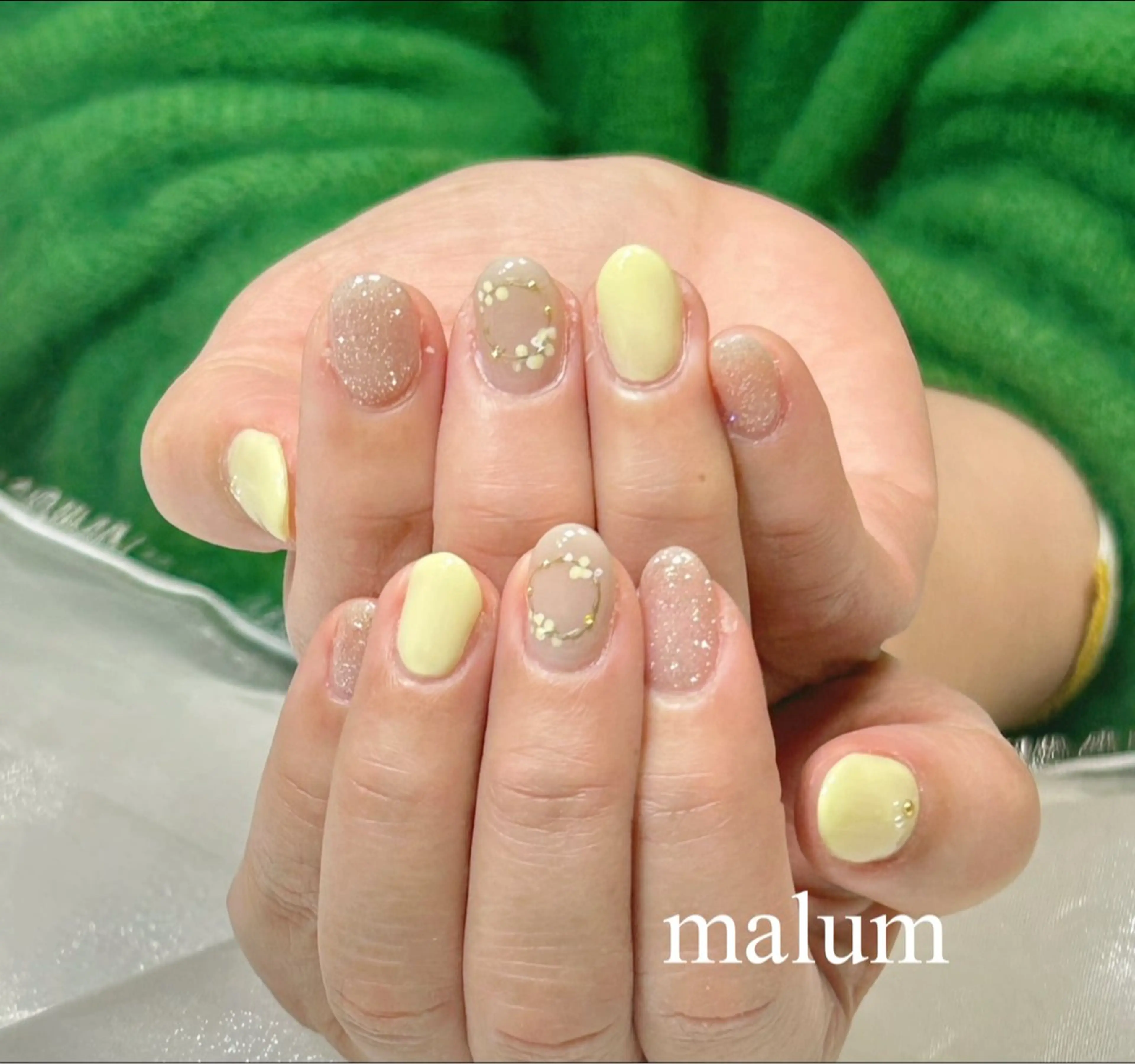ネイル ハンドネイル malum nailのネイルデザイン