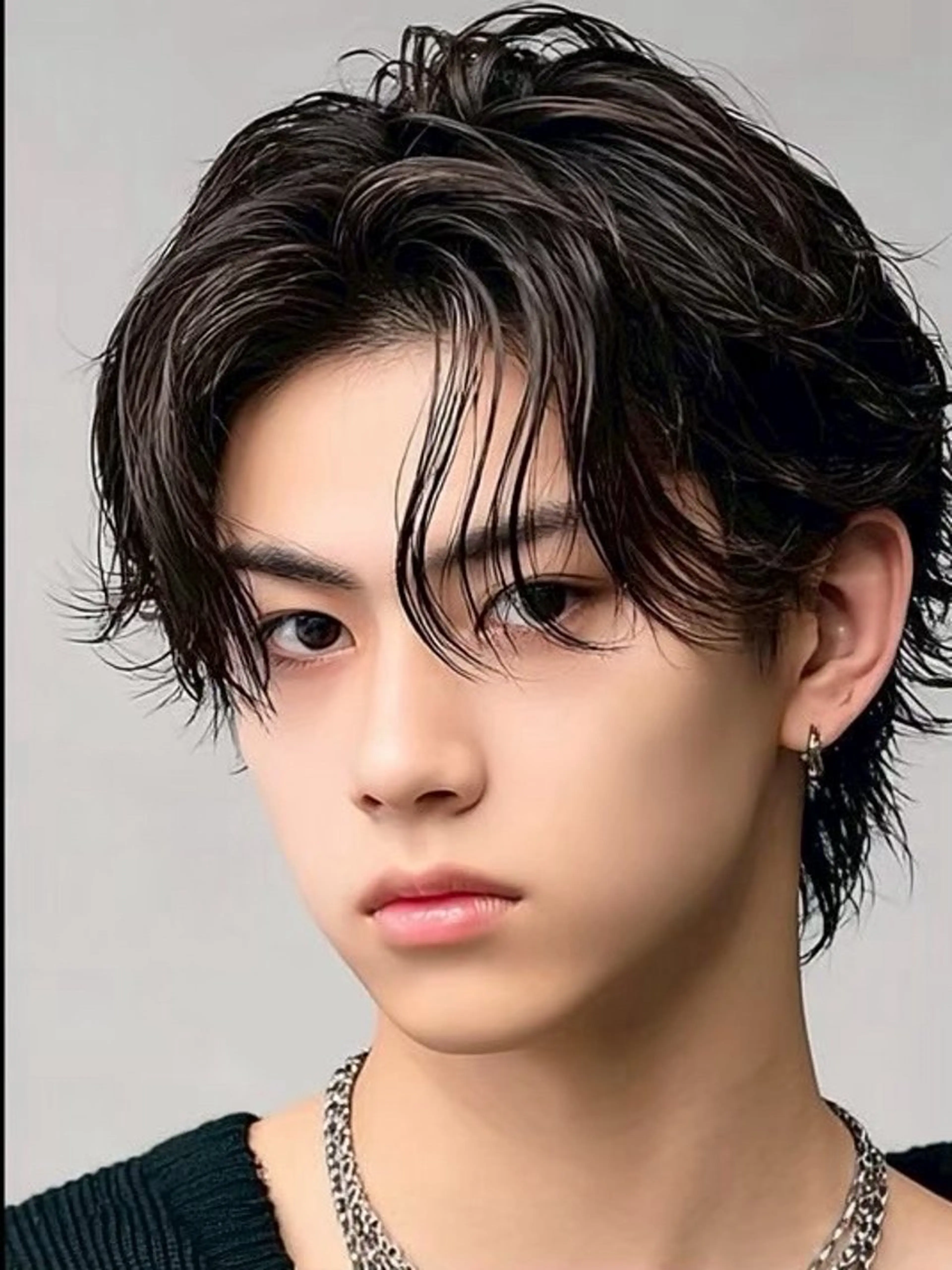 ショート メンズ カット 💎透明感/韓国/ レイヤー/泉亮介💎のヘアスタイル