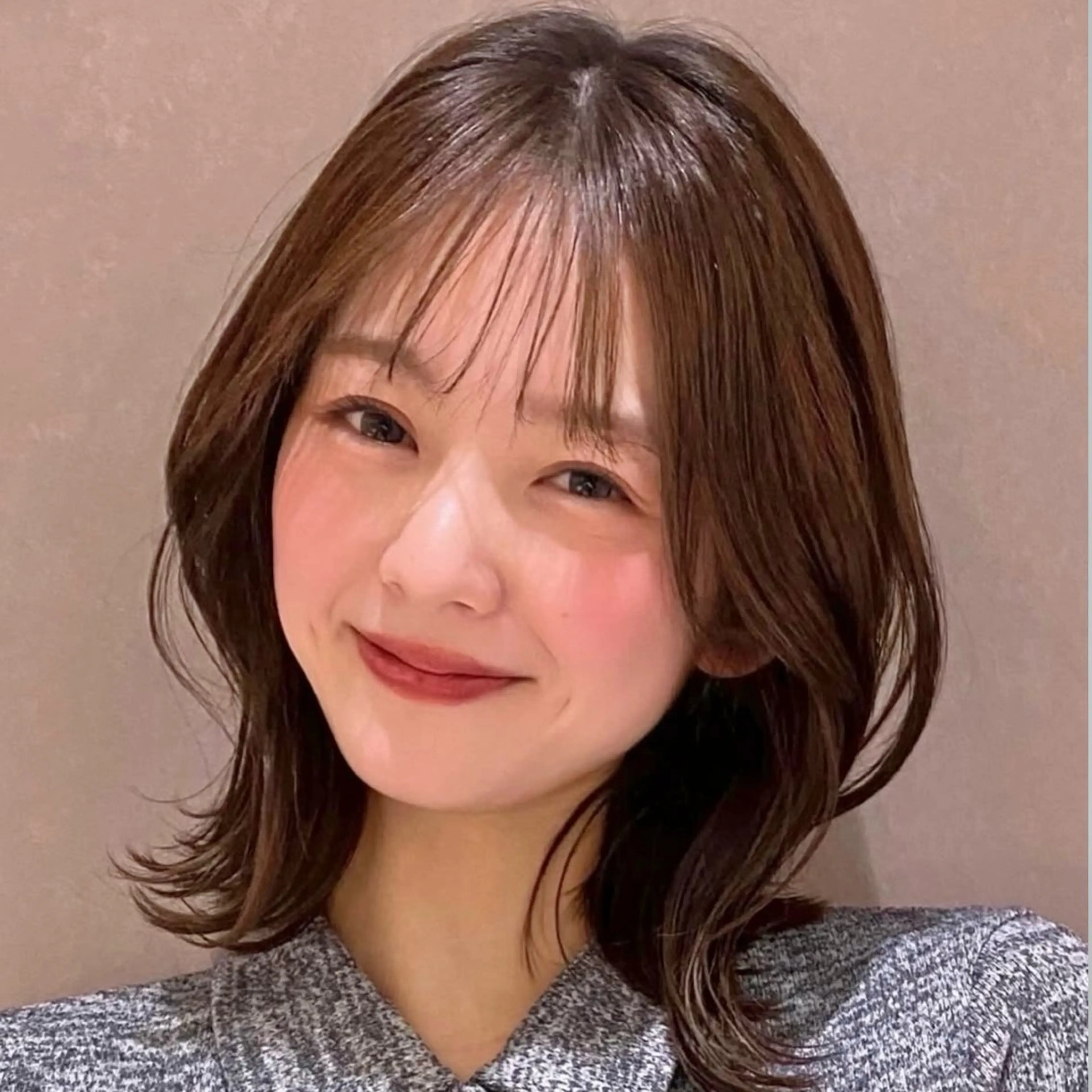 ミディアム ボブ 似合わせカット トリートメント ボブ/レイヤー /sora🌙✨️のヘアスタイル