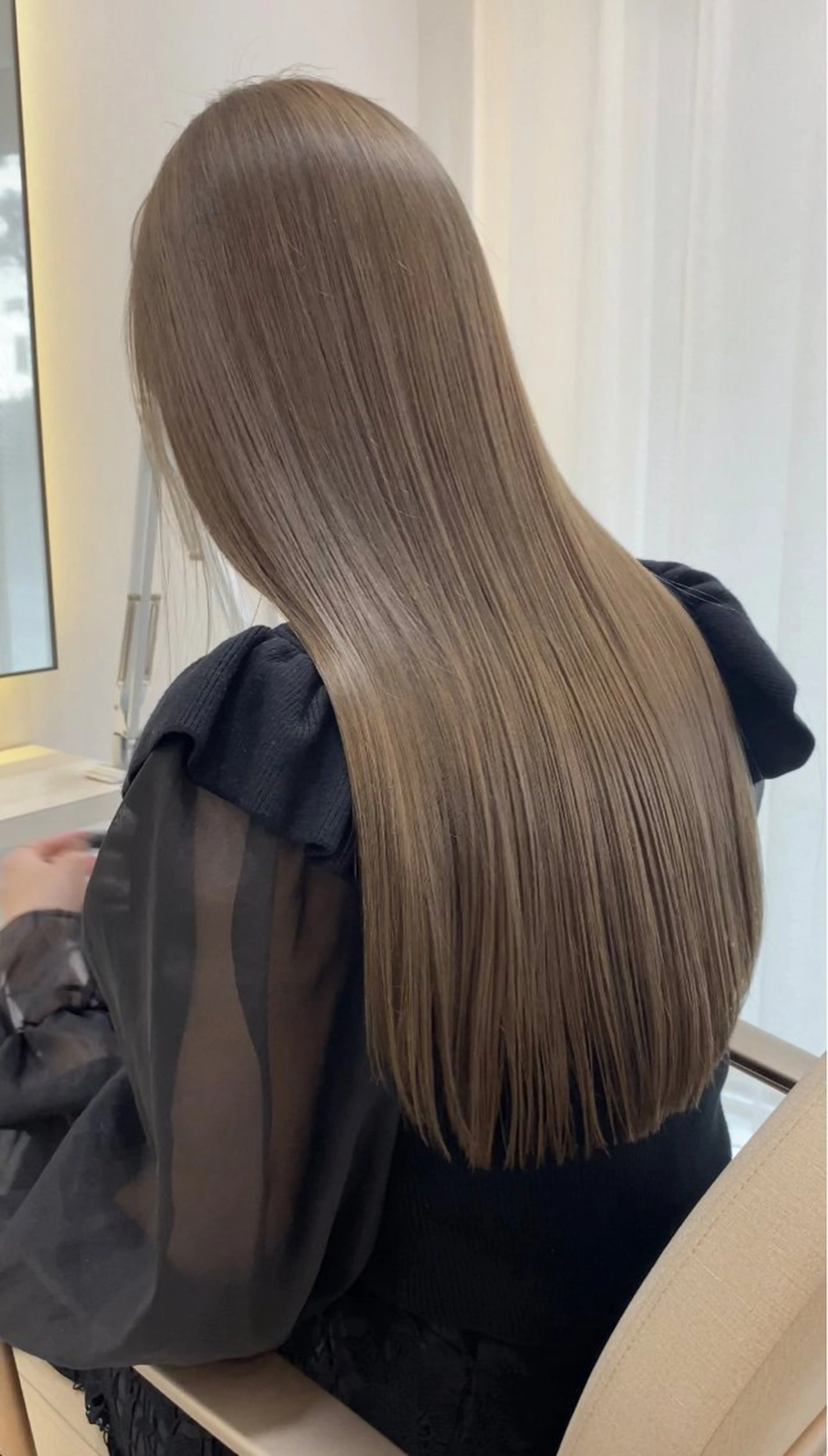 ロング 透明感カラー／メンズ 特化kazumaのヘアスタイル