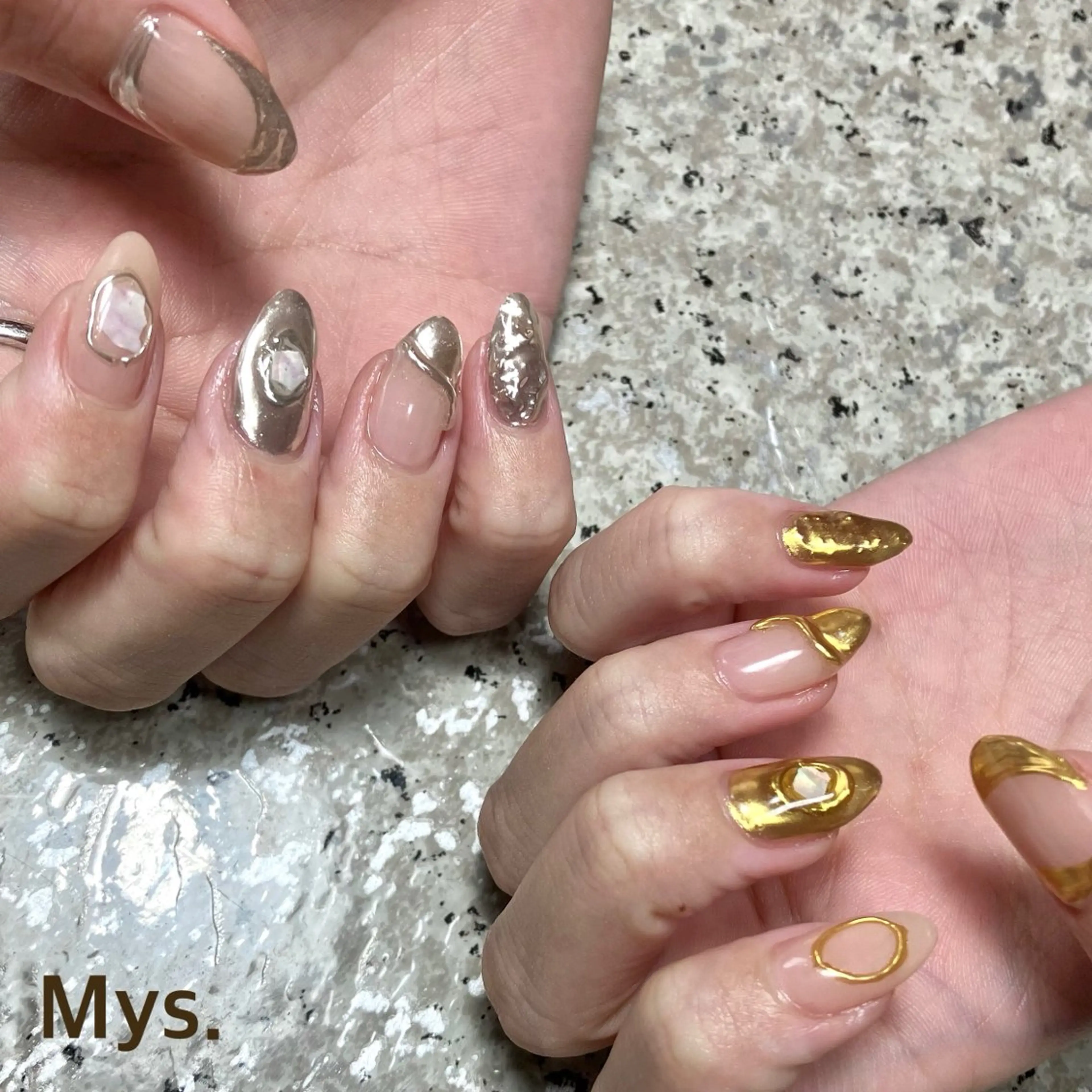 ネイル ハンドネイル Mys. 三上紗紀のネイルデザイン