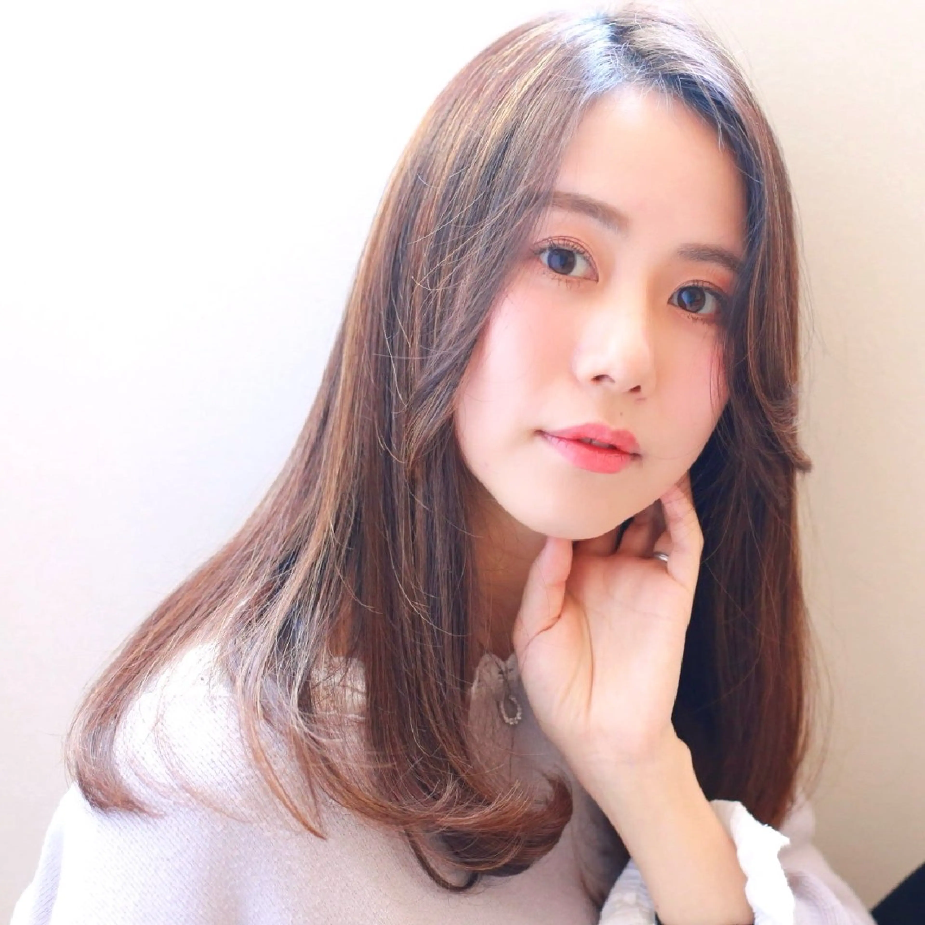 【🌼.*今だけ限定🌼.*】ロングの方向け🤍まとまりやすい内巻きグラデーションカット🎀の写真