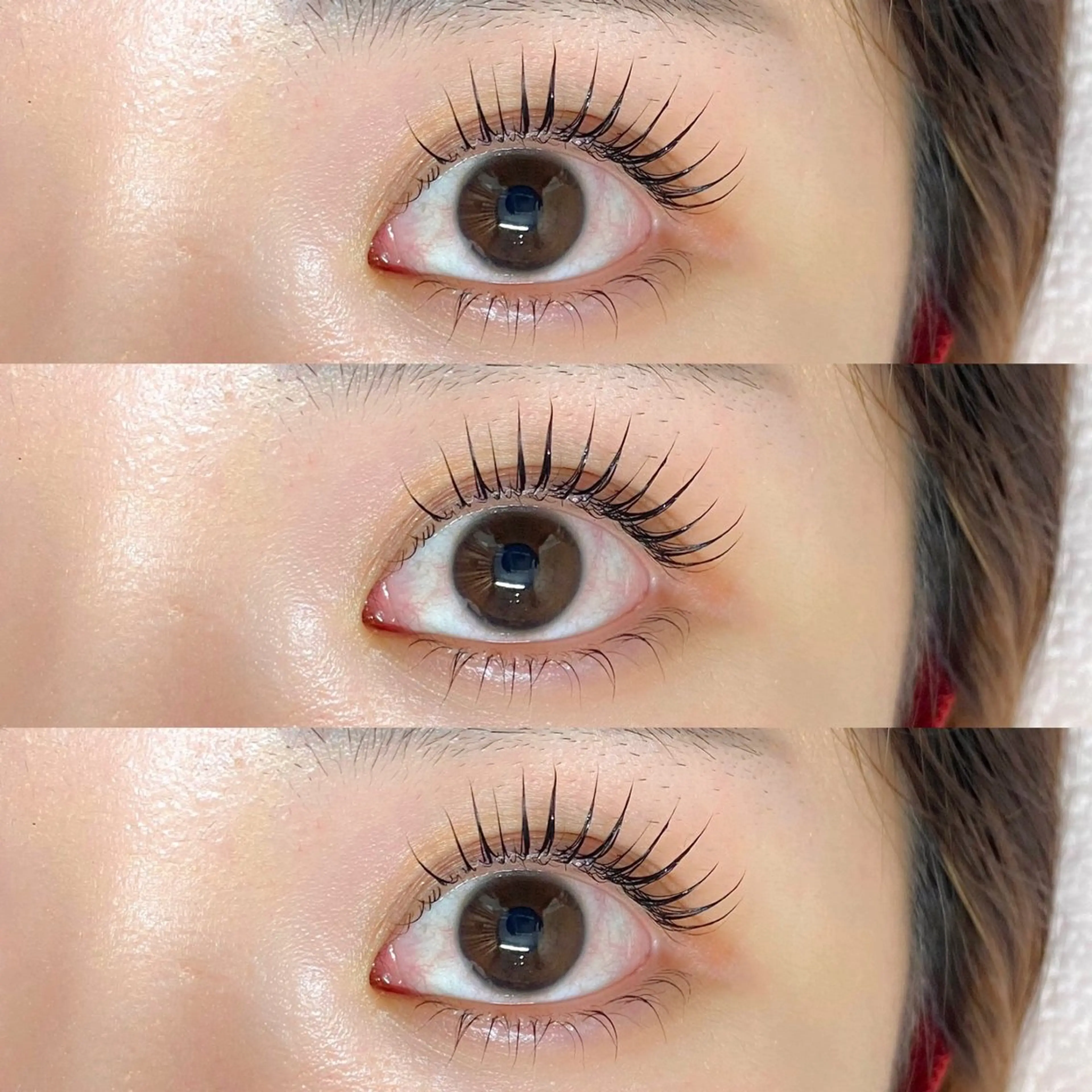 マツエク・マツパ 束感まつ毛 パリジェンヌラッシュリフト 下まつげエクステ マツパ meg .のマツエク・マツパデザイン