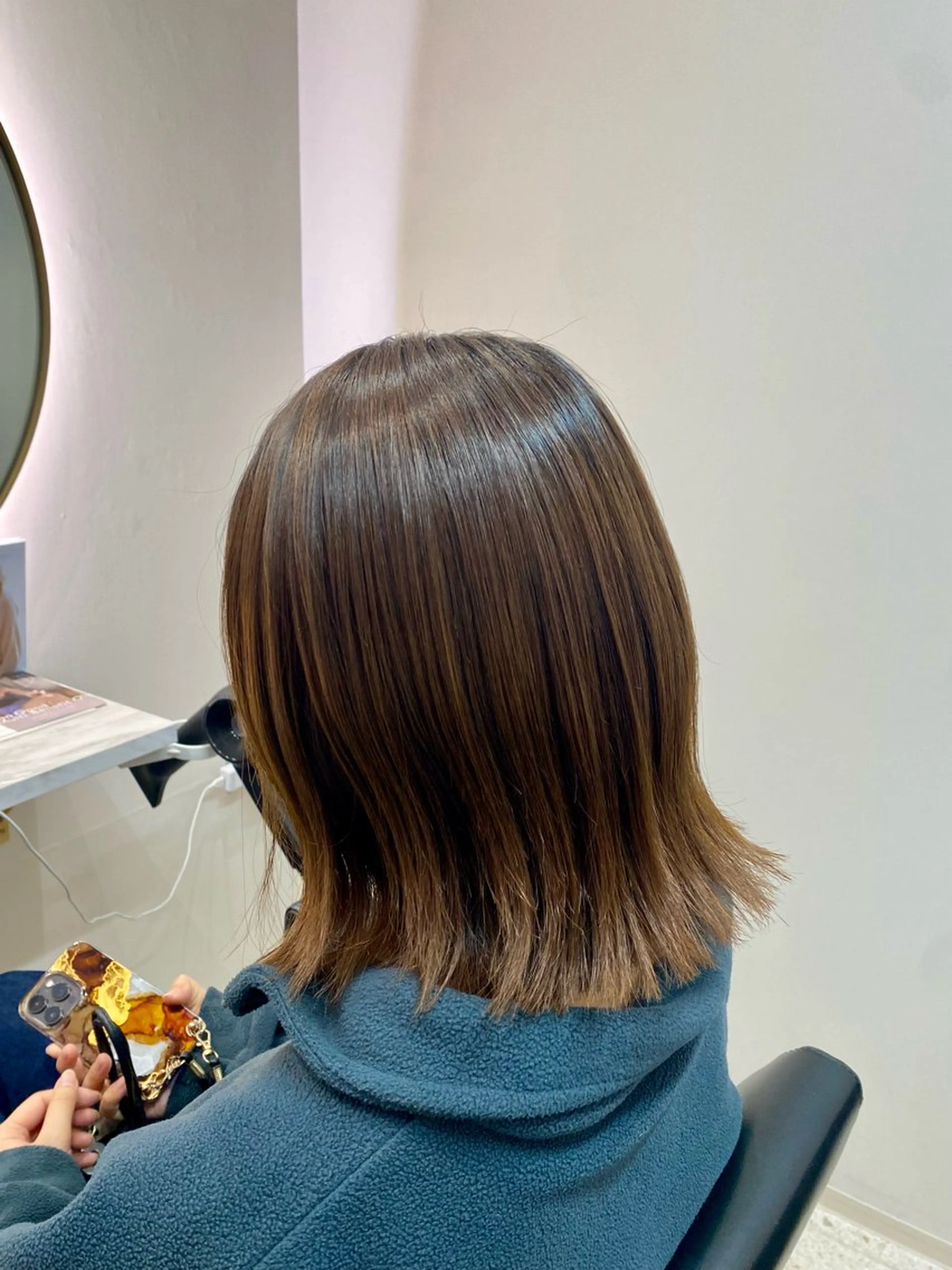 ミディアム 韓国🇰🇷艶髪 ケアカラーSHURIのヘアスタイル