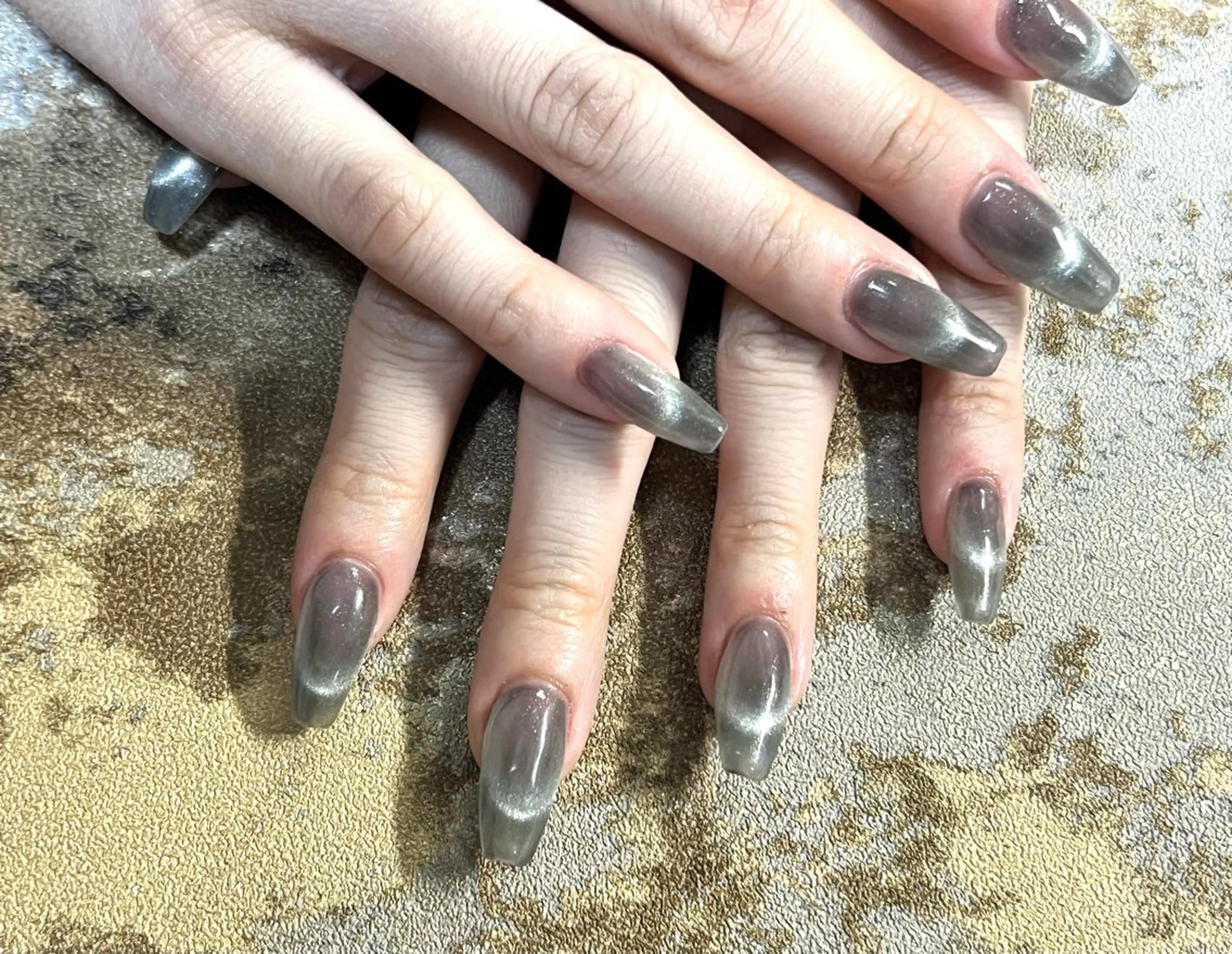 ネイル 長さ出し フレンチネイル スカルプネイル plaisir所属・plaisir プレジールネイルのネイルデザイン