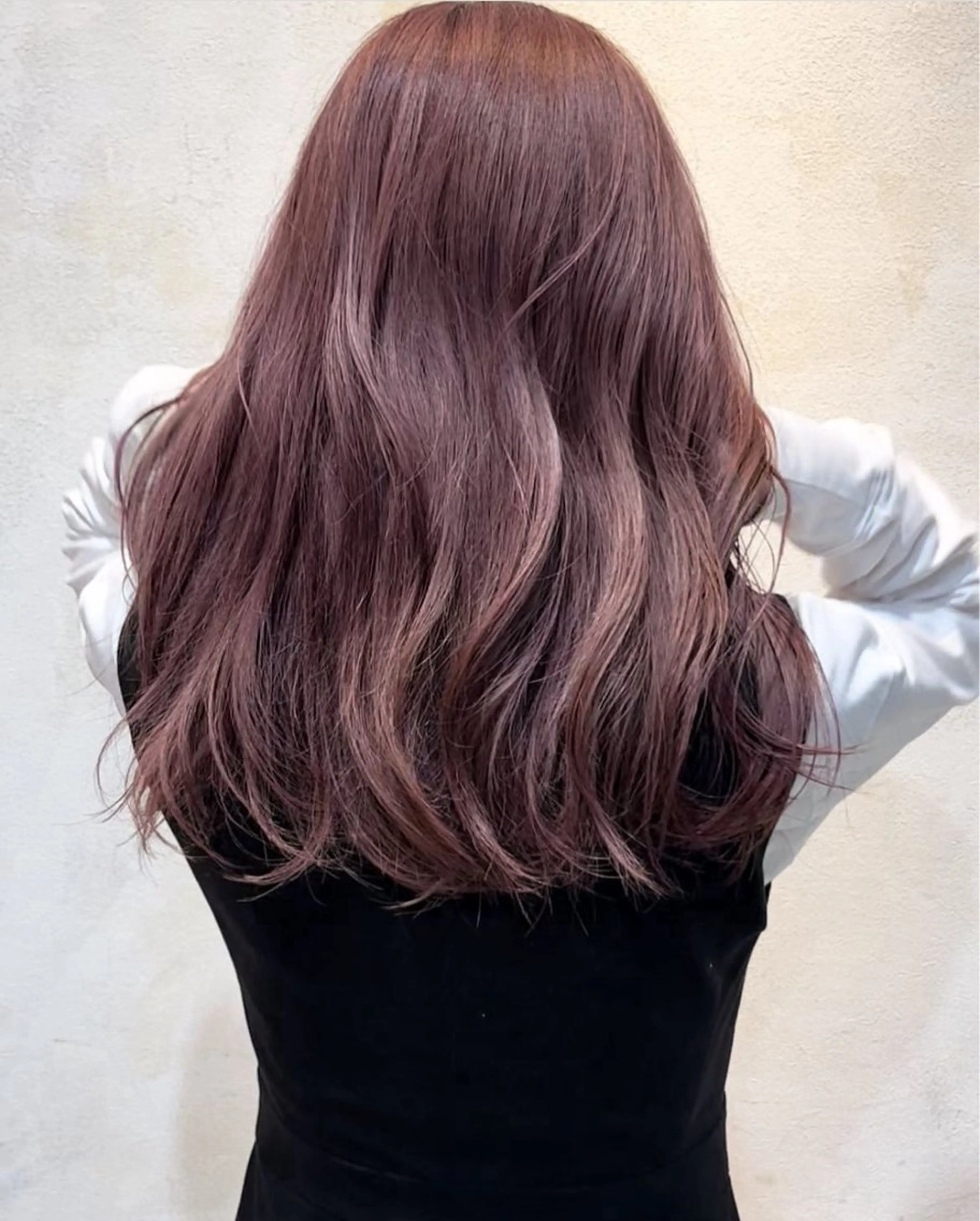 ロング ヘアカラー ハイトーン/ 髪質改善/ヒロタリカのヘアスタイル