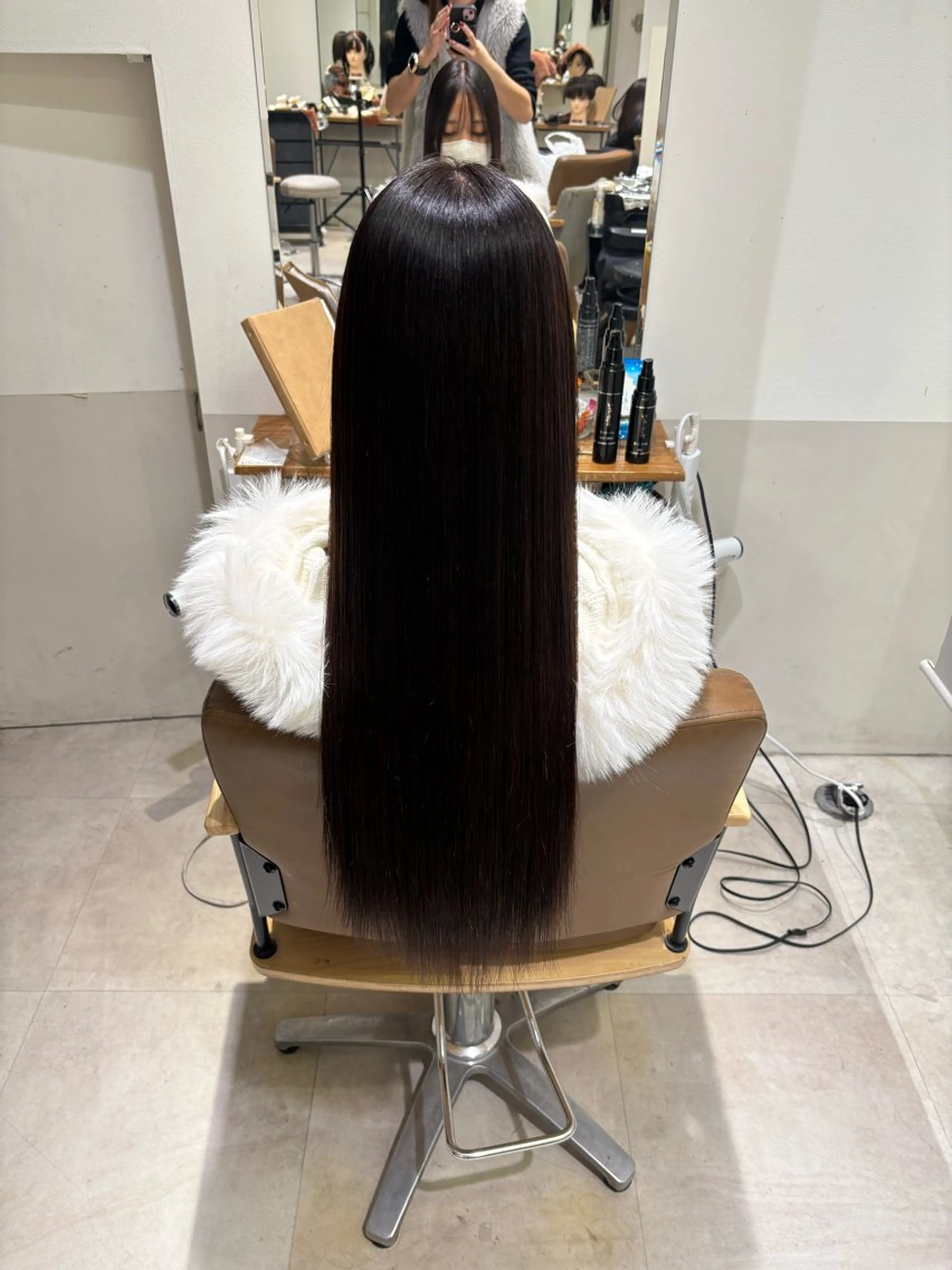 ロング 縮毛矯正 かのん /ボブ特化/大阪梅田のヘアスタイル