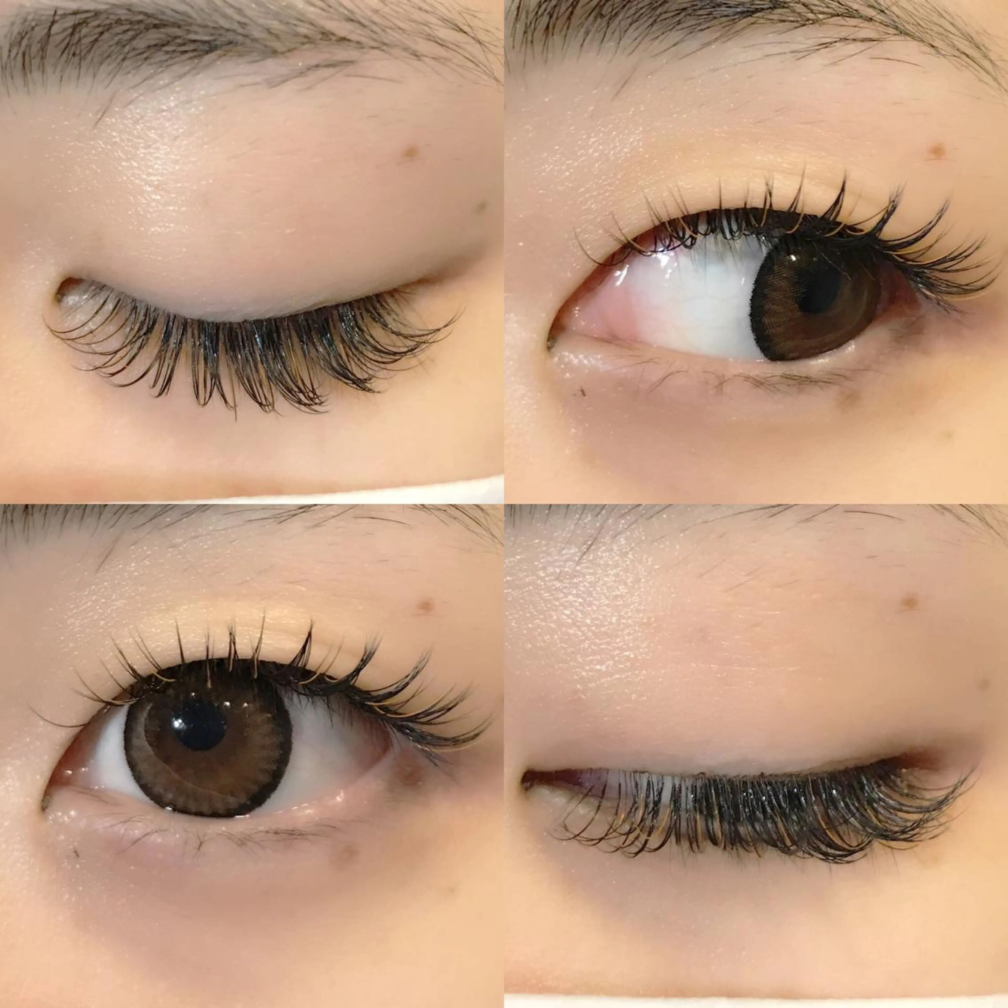 マツエク・マツパ カラーマツエク 青木 香怜のマツエク・マツパデザイン