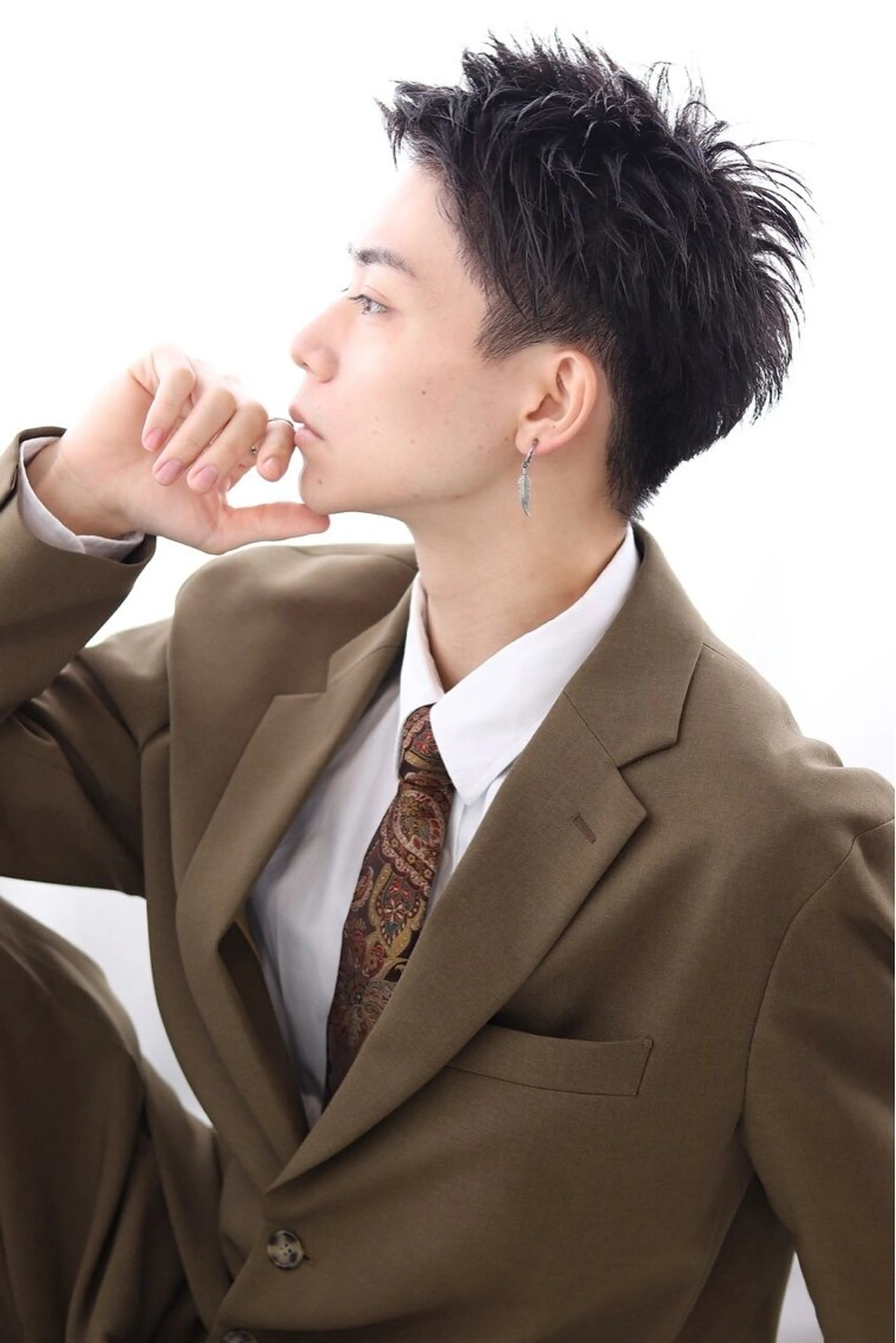 メンズ ミディアム ✂️林　菜々美のヘアスタイル