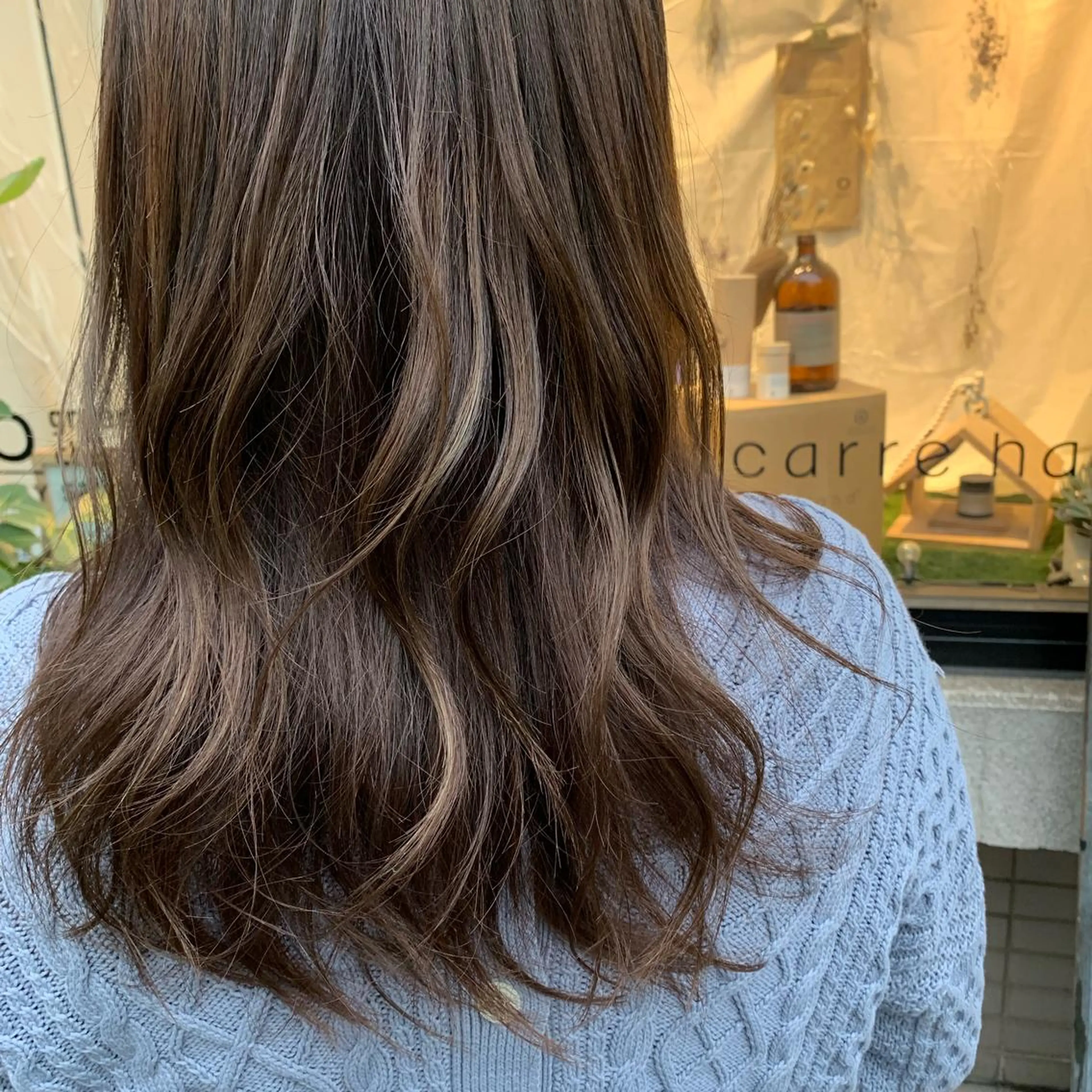 ロング 艶髪color💎髪 質改善ストレート大吉のヘアスタイル