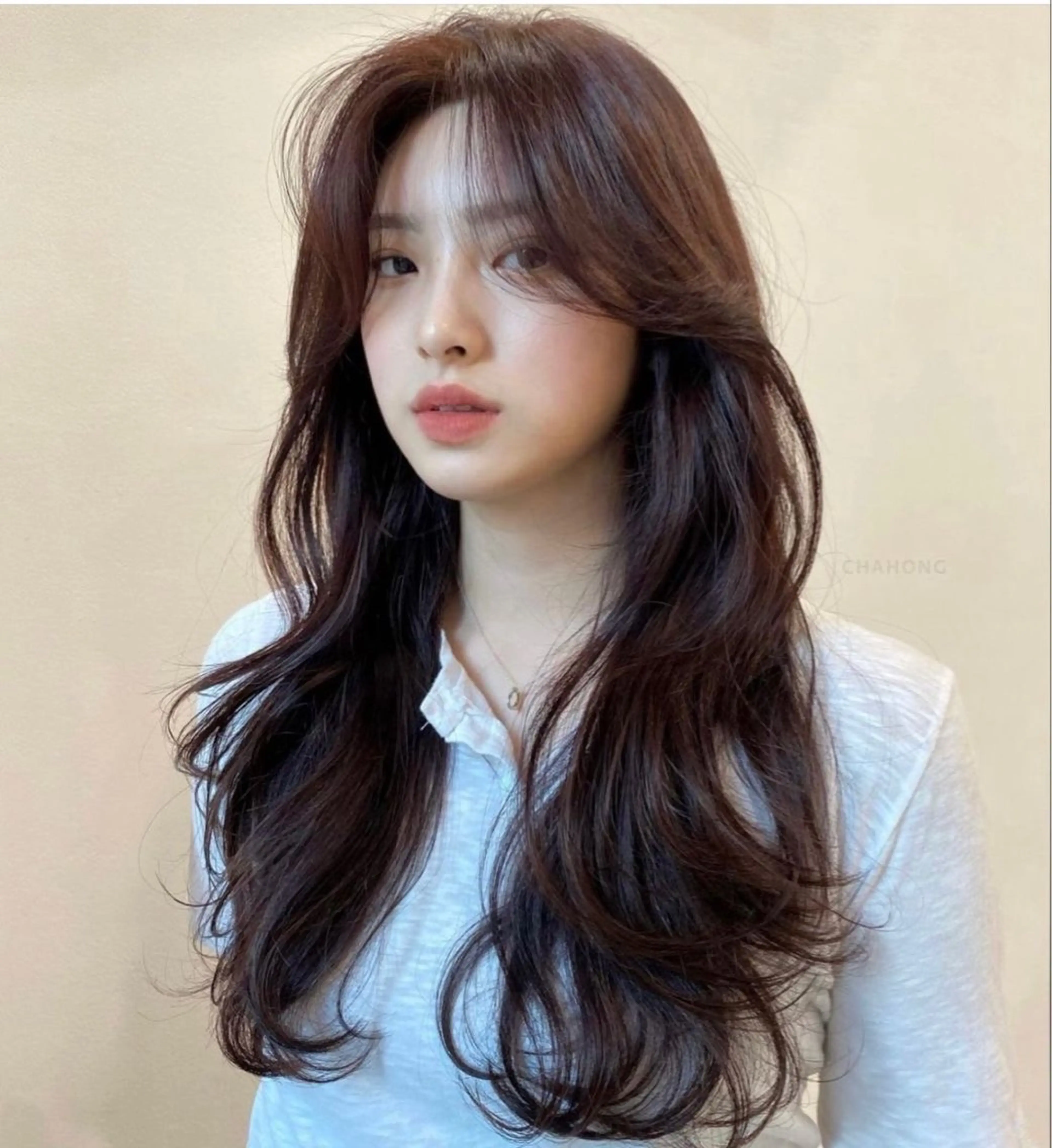 ロング レイヤーカット×髪質 改善🇰🇷シオリのヘアスタイル