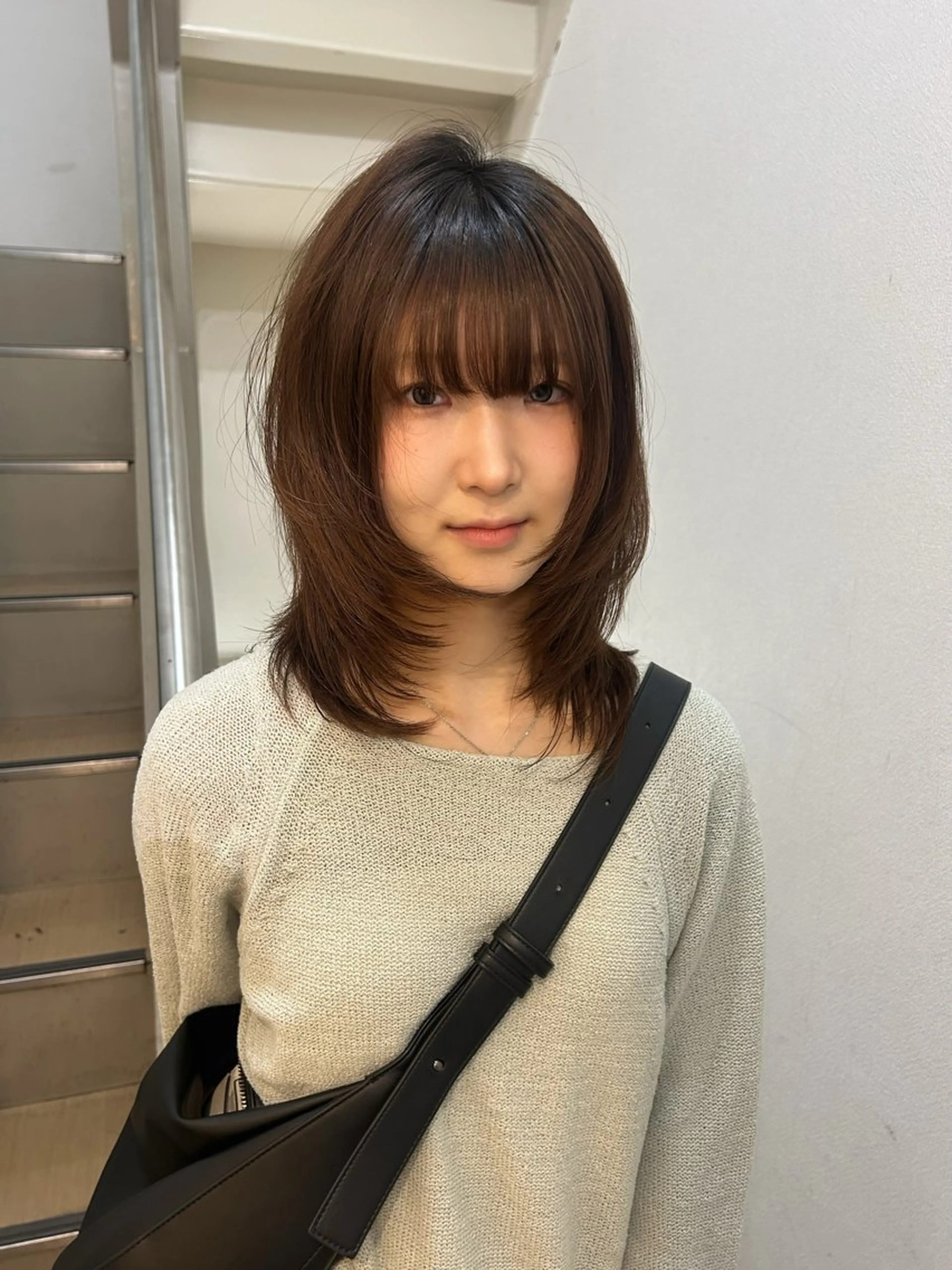 ミディアム カット hair&eye🎀 /momoKaのヘアスタイル