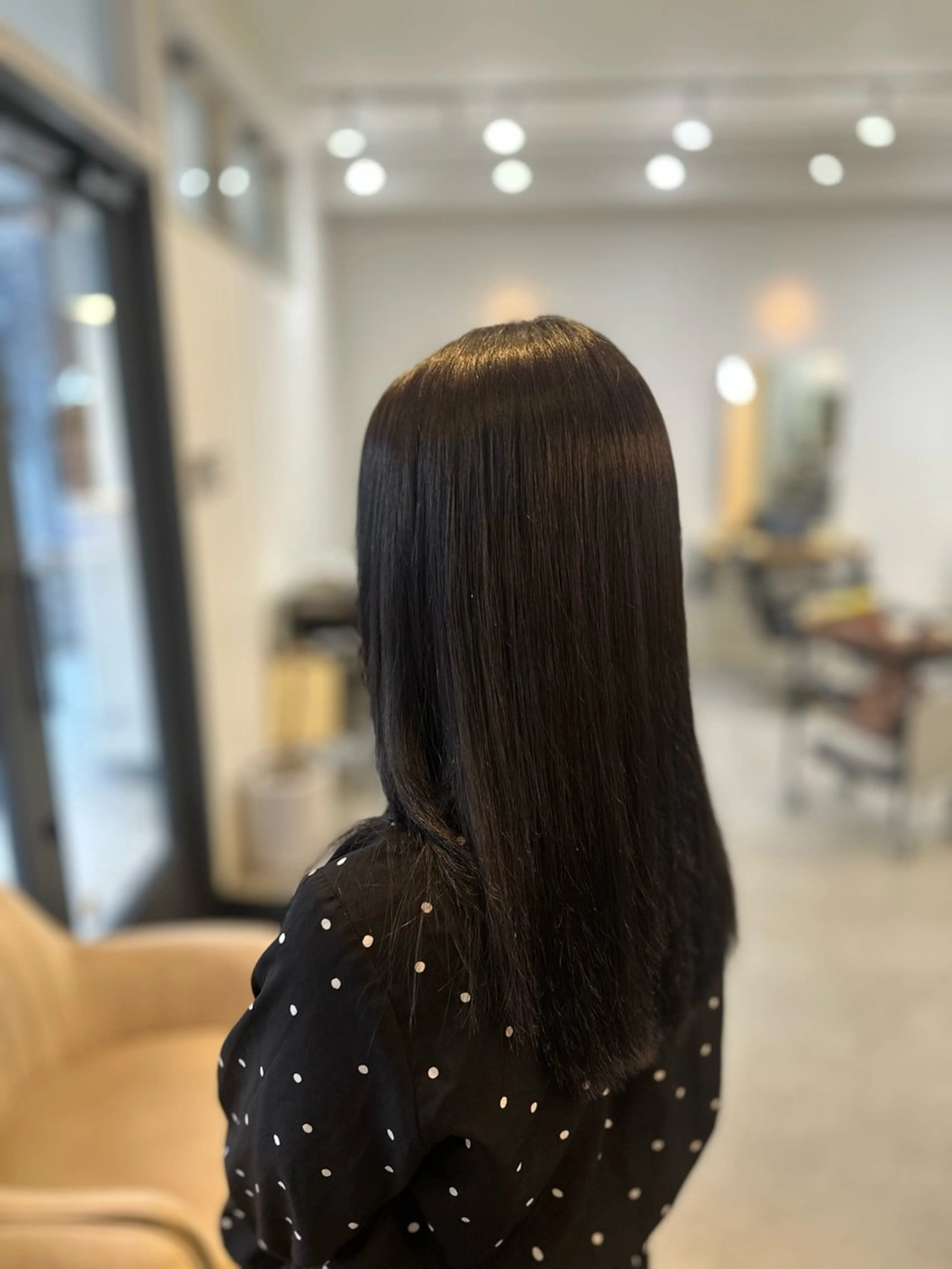 セミロング Agu hair noman マナのヘアスタイル