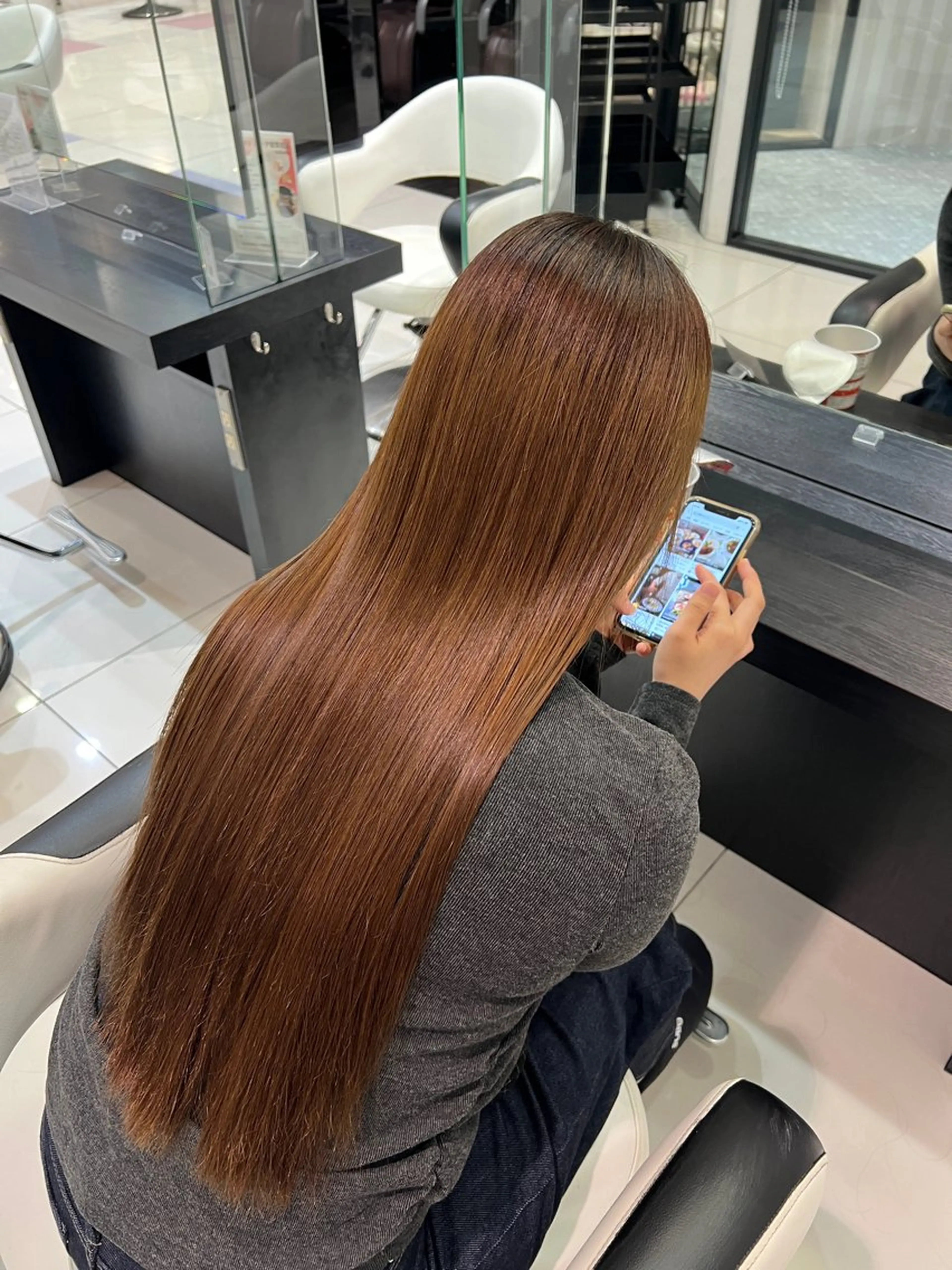 ロング 清水 星奈のヘアスタイル