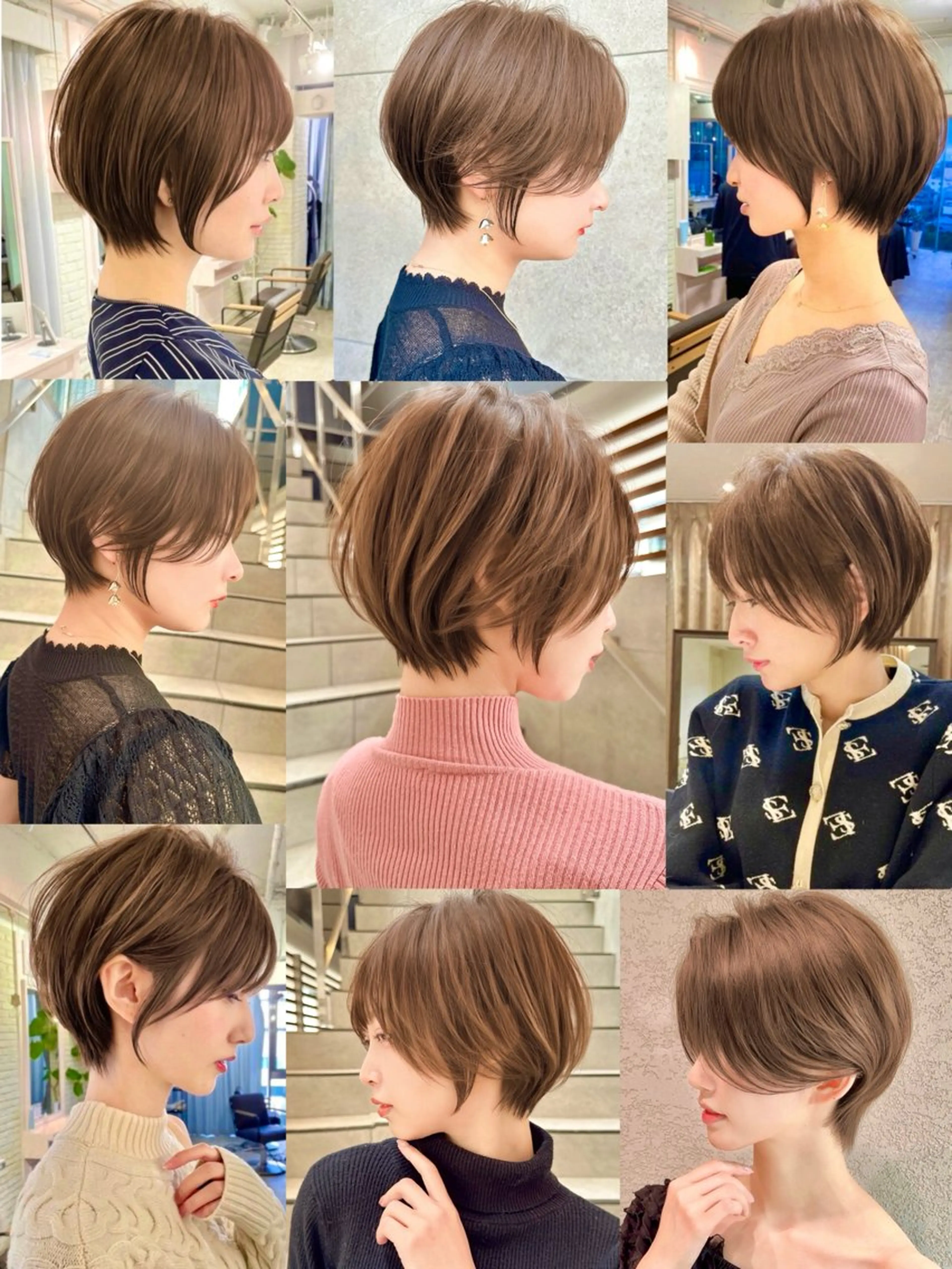 ショート ヘアカラー レイヤー❣️縮毛矯 川村利幸のヘアスタイル