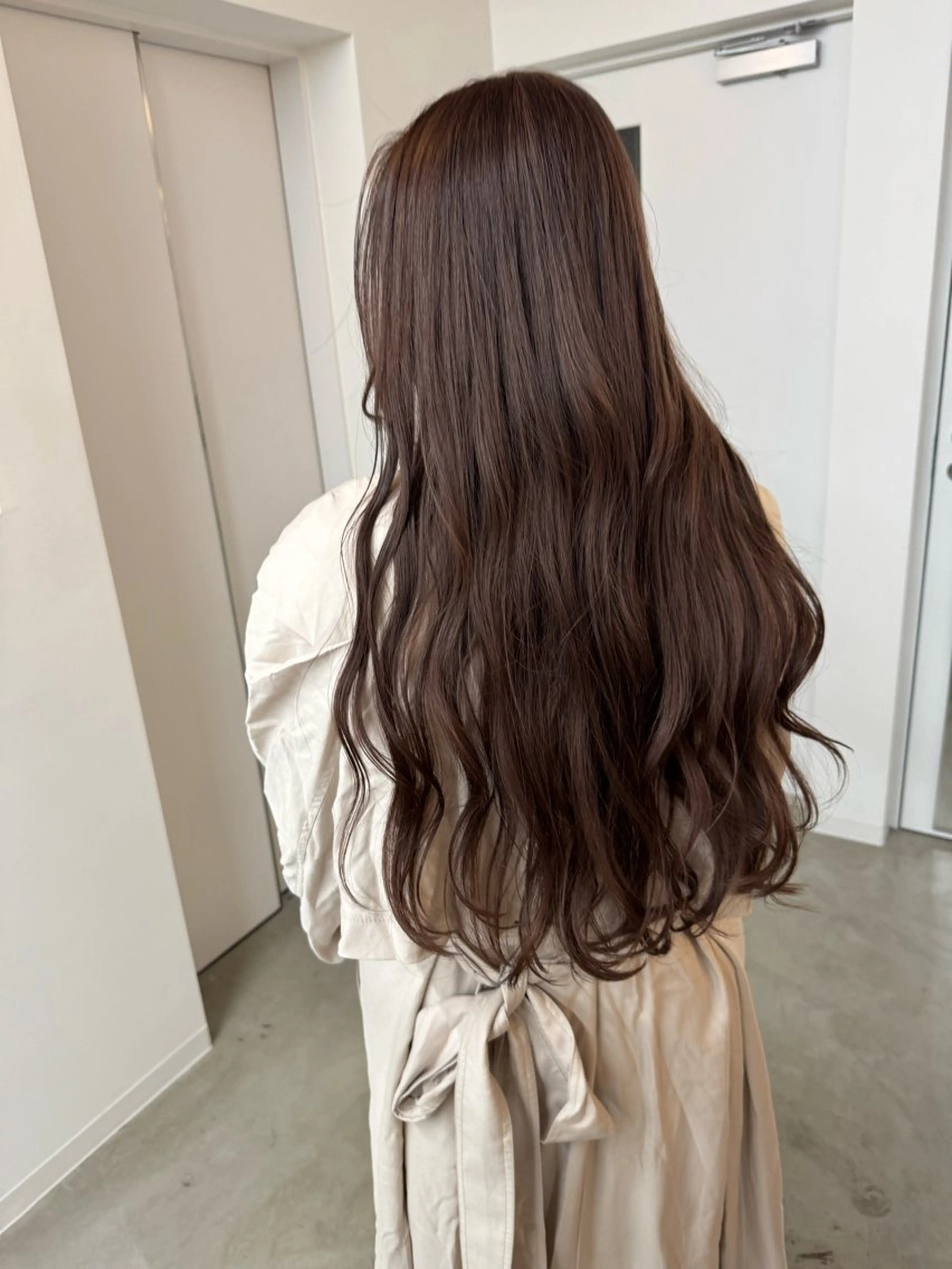 ロング カラー カット ヘアカラー トリートメント エクステモデル募集 💗大阪梅田/川上のヘアスタイル