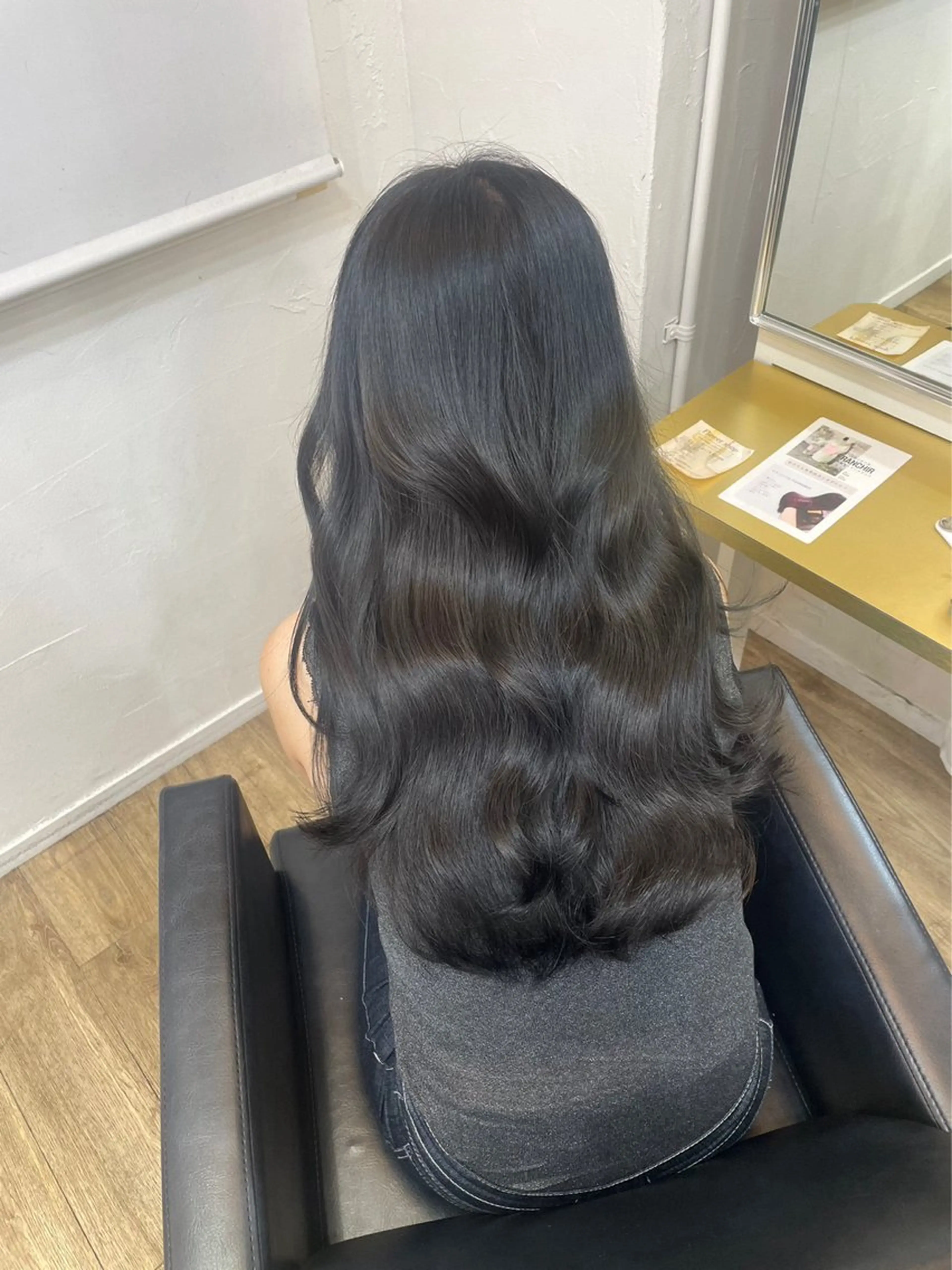 ロング カラー ヘアカラー トリートメント まほ/ カラーモデル募集中のヘアスタイル