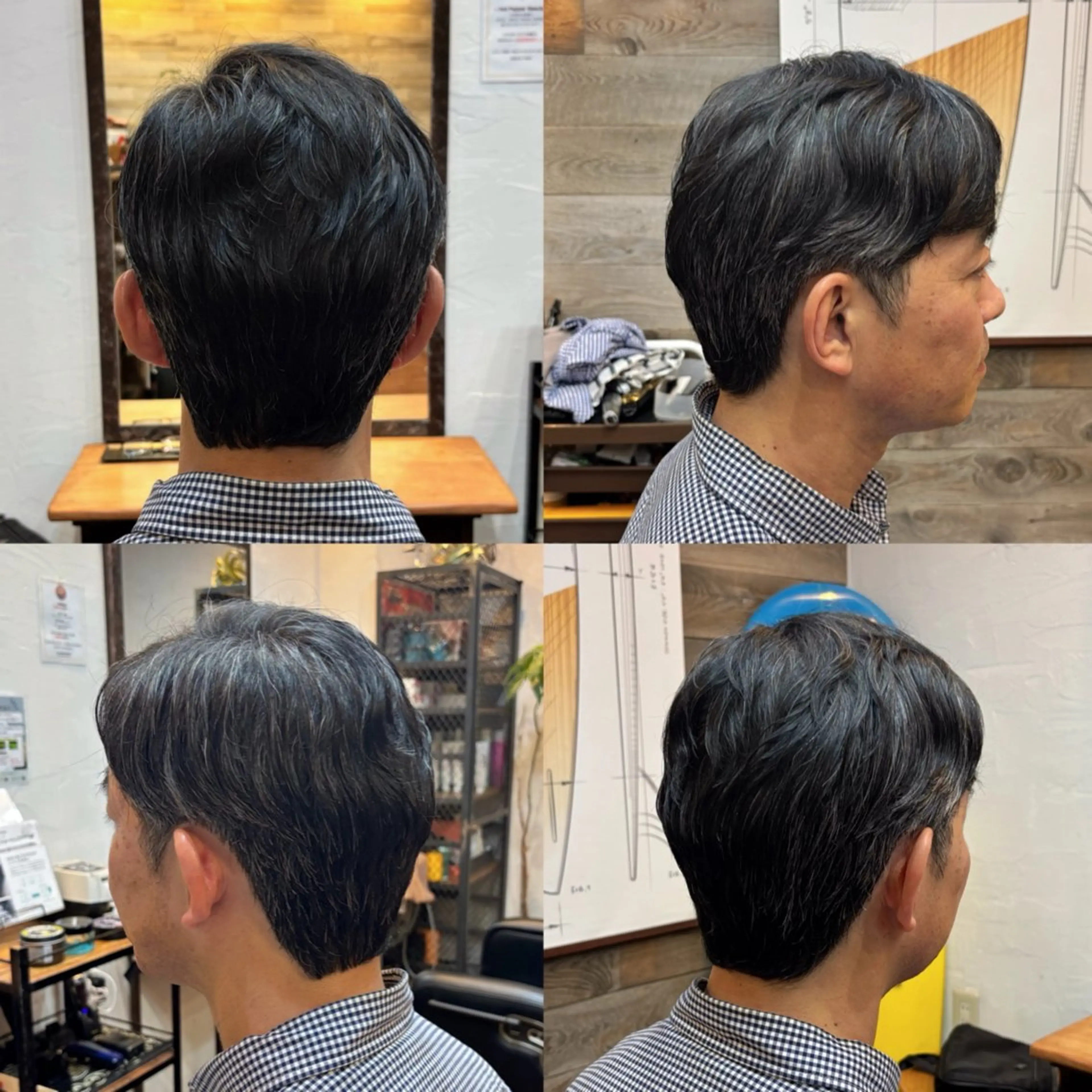 ショート メンズ 刈り上げ ショートヘア フクヤマサクラ /メンズカットのヘアスタイル