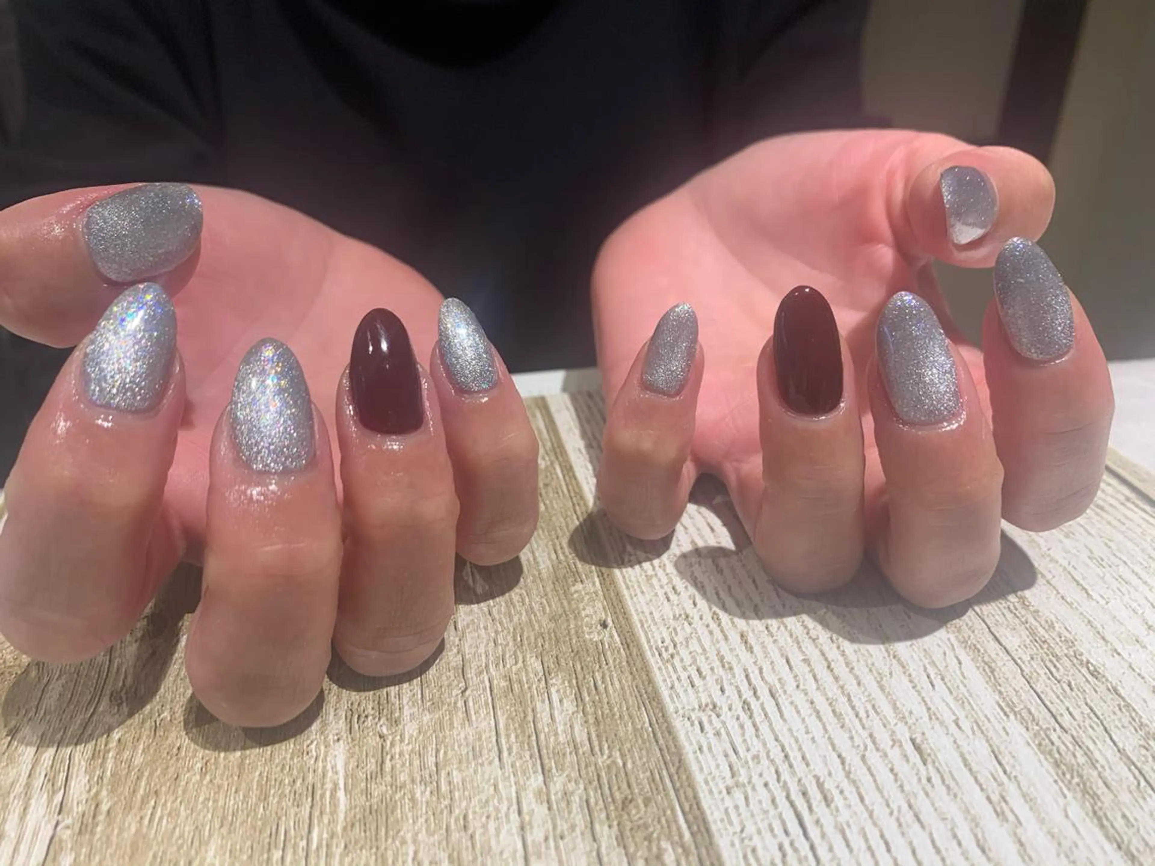 ネイル マグネットネイル ハンドネイル Imyme mine Rioのネイルデザイン