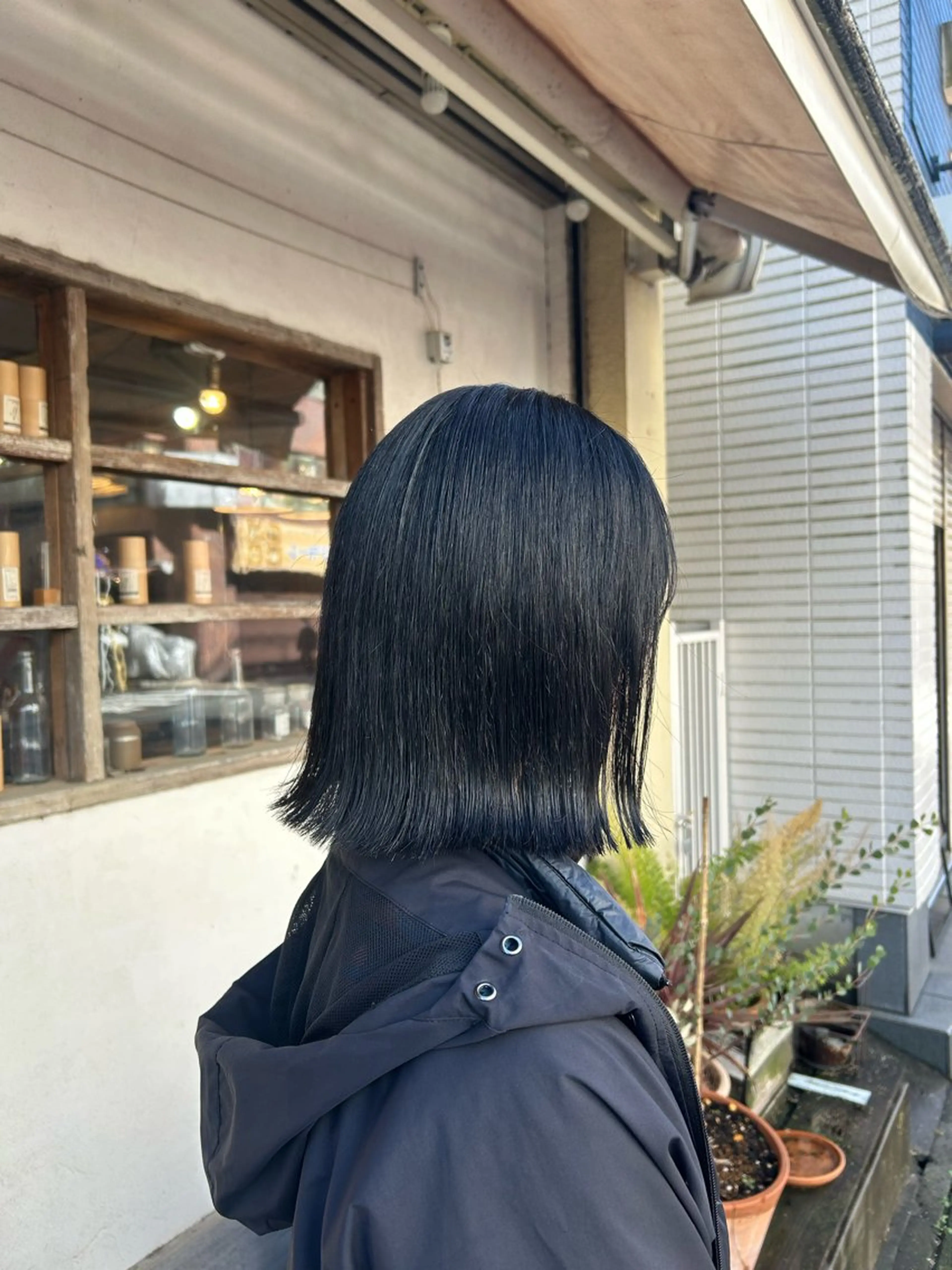 ショート ボブ 外ハネヘア カット hairlabo haru🌿ナナハのヘアスタイル