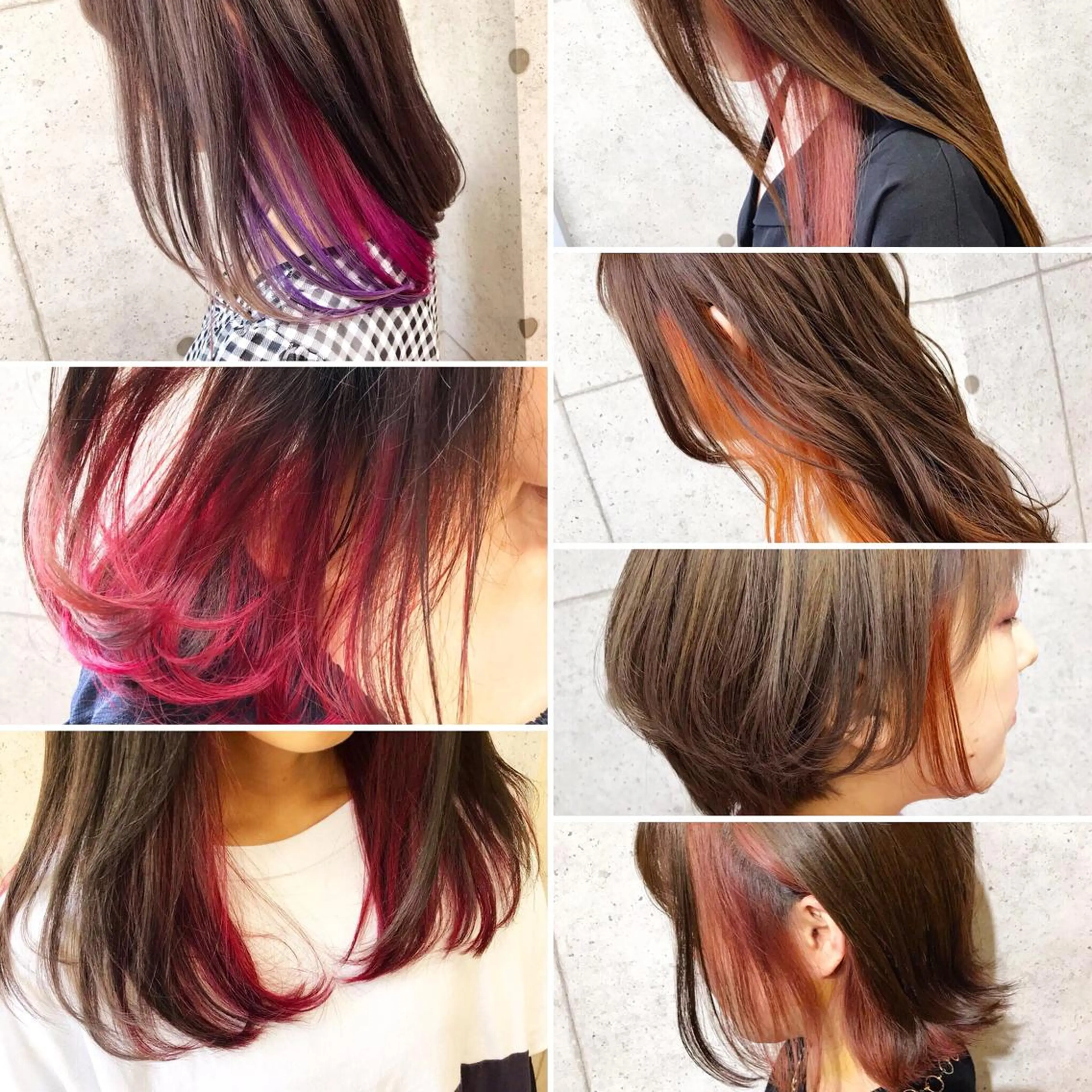 カラー 羽田 hadaのヘアスタイル