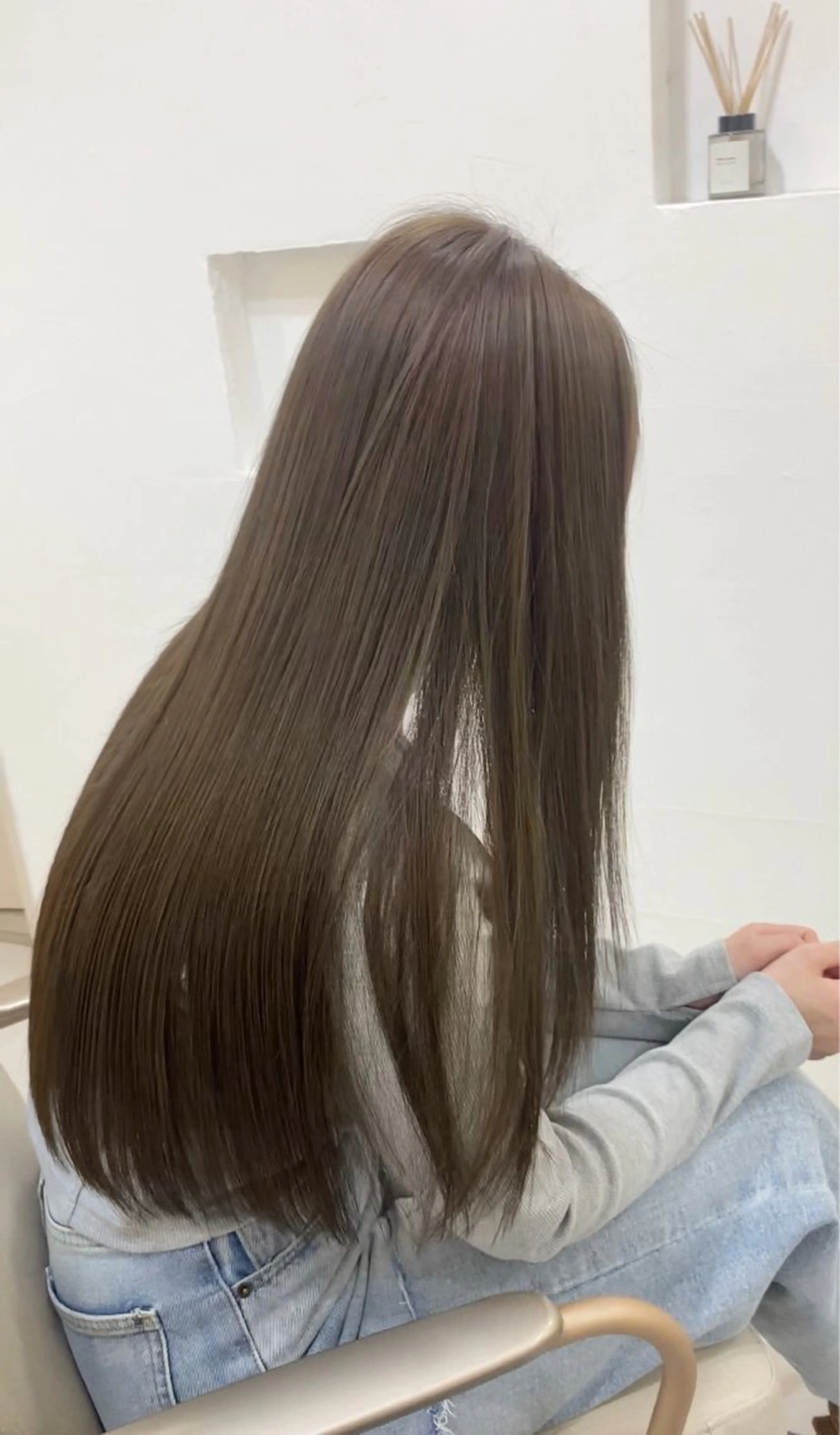 ロング 透明感カラー／メンズ 特化kazumaのヘアスタイル