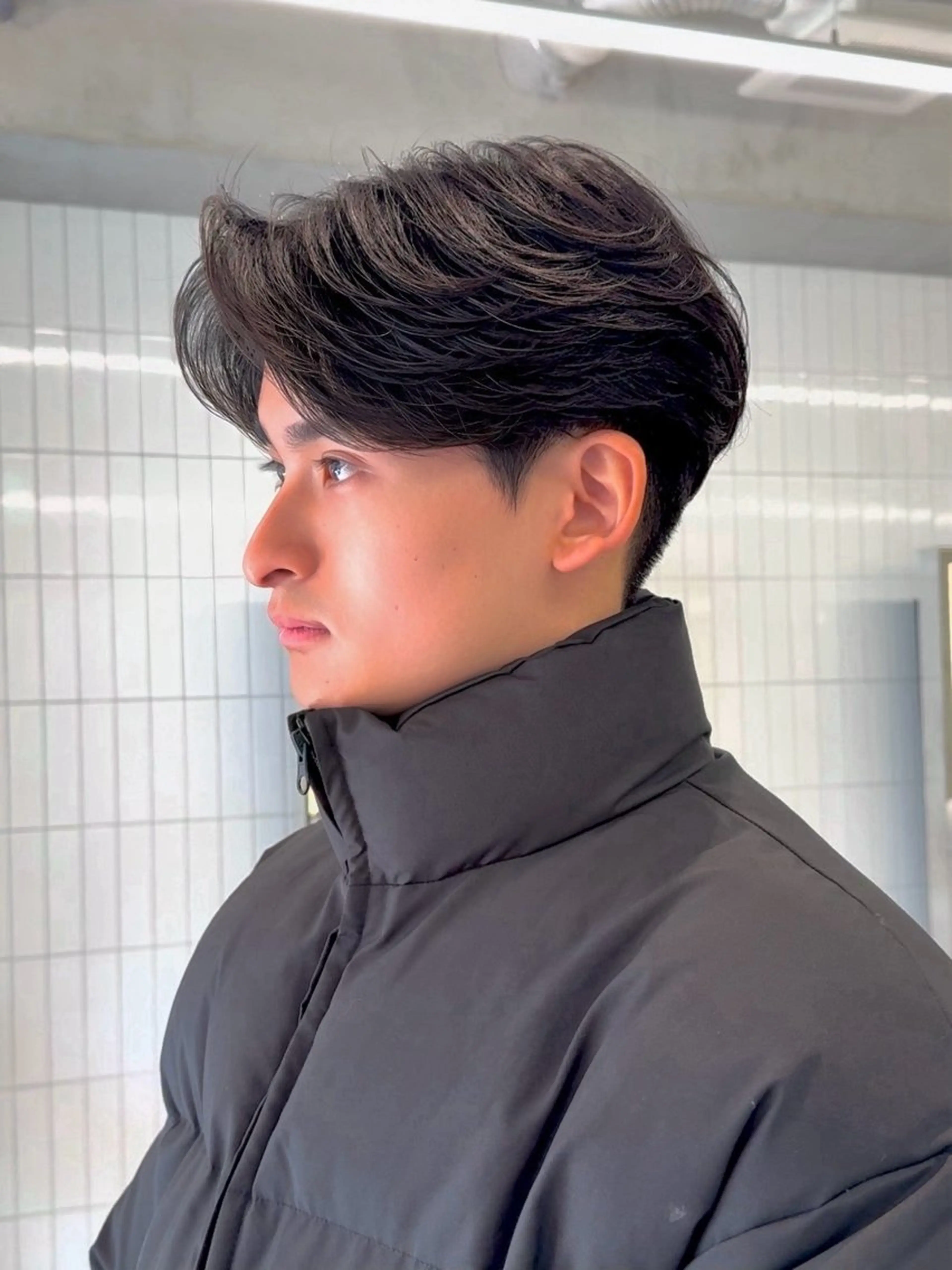 メンズ センターパート /メンズ/海野颯生のヘアスタイル