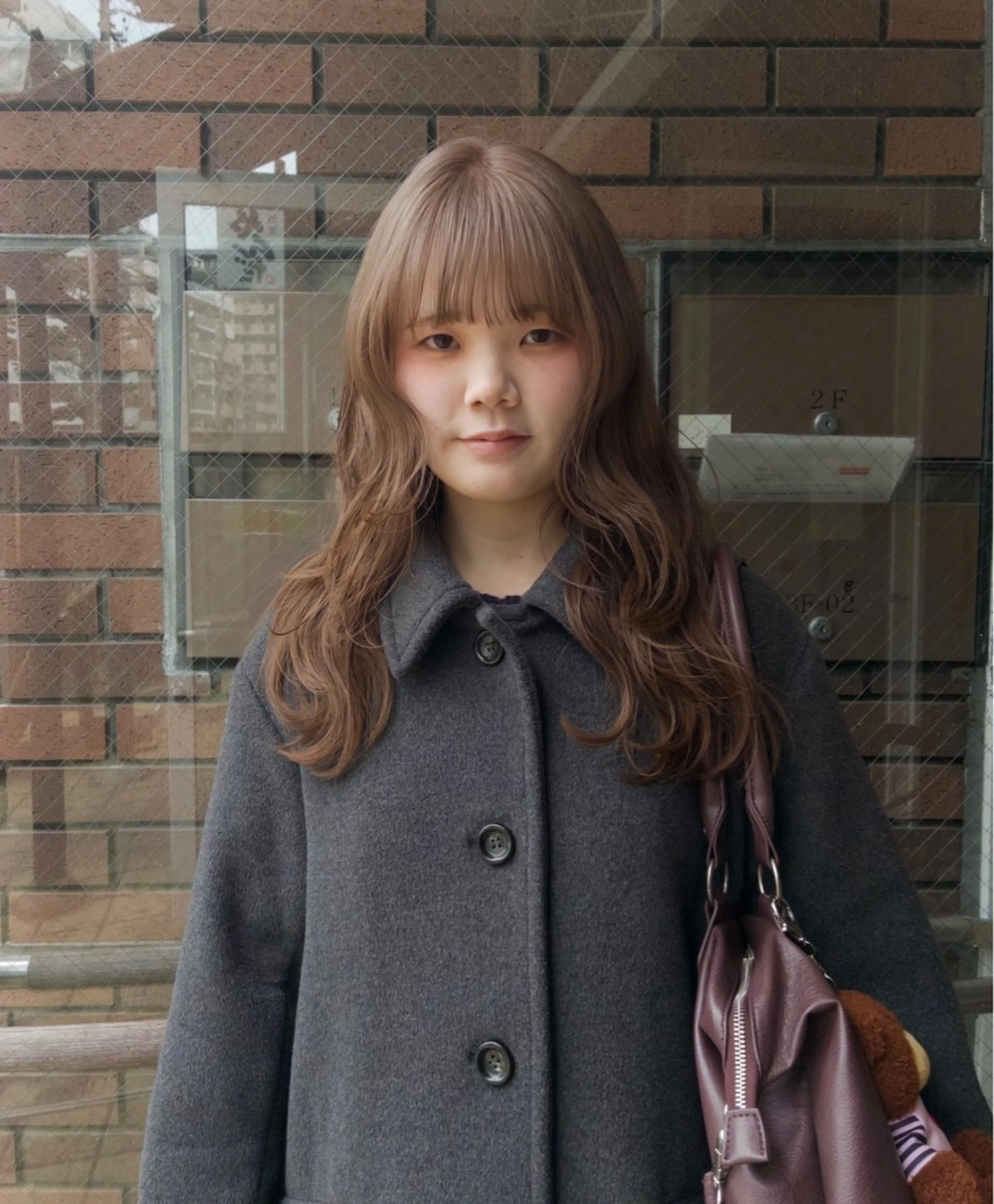 【Wカラー50%off】ケアブリーチ込み/うる艷/透明感𓈒𓍯の写真