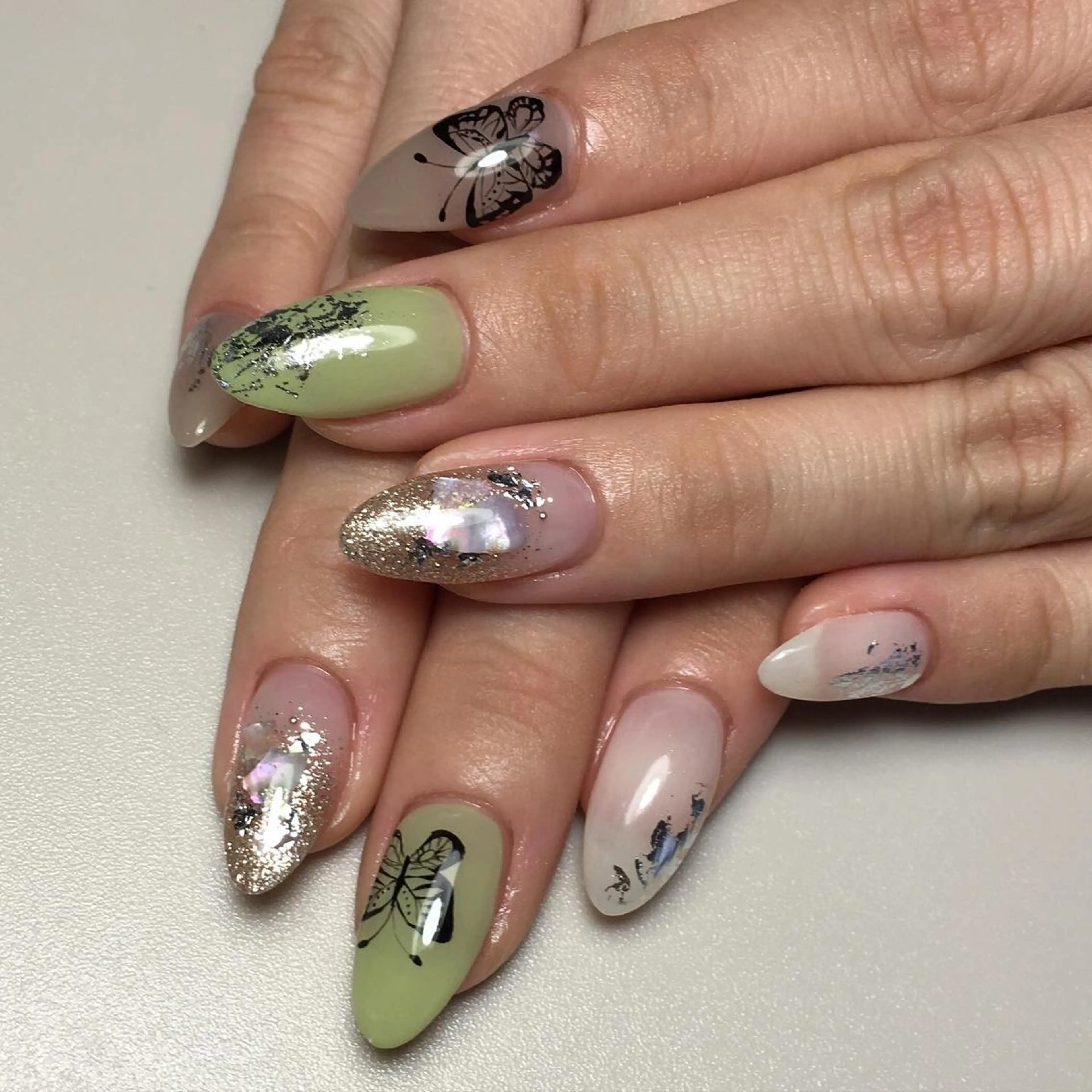 ネイル アートネイル ハンドネイル kipinail 川﨑えりかのネイルデザイン