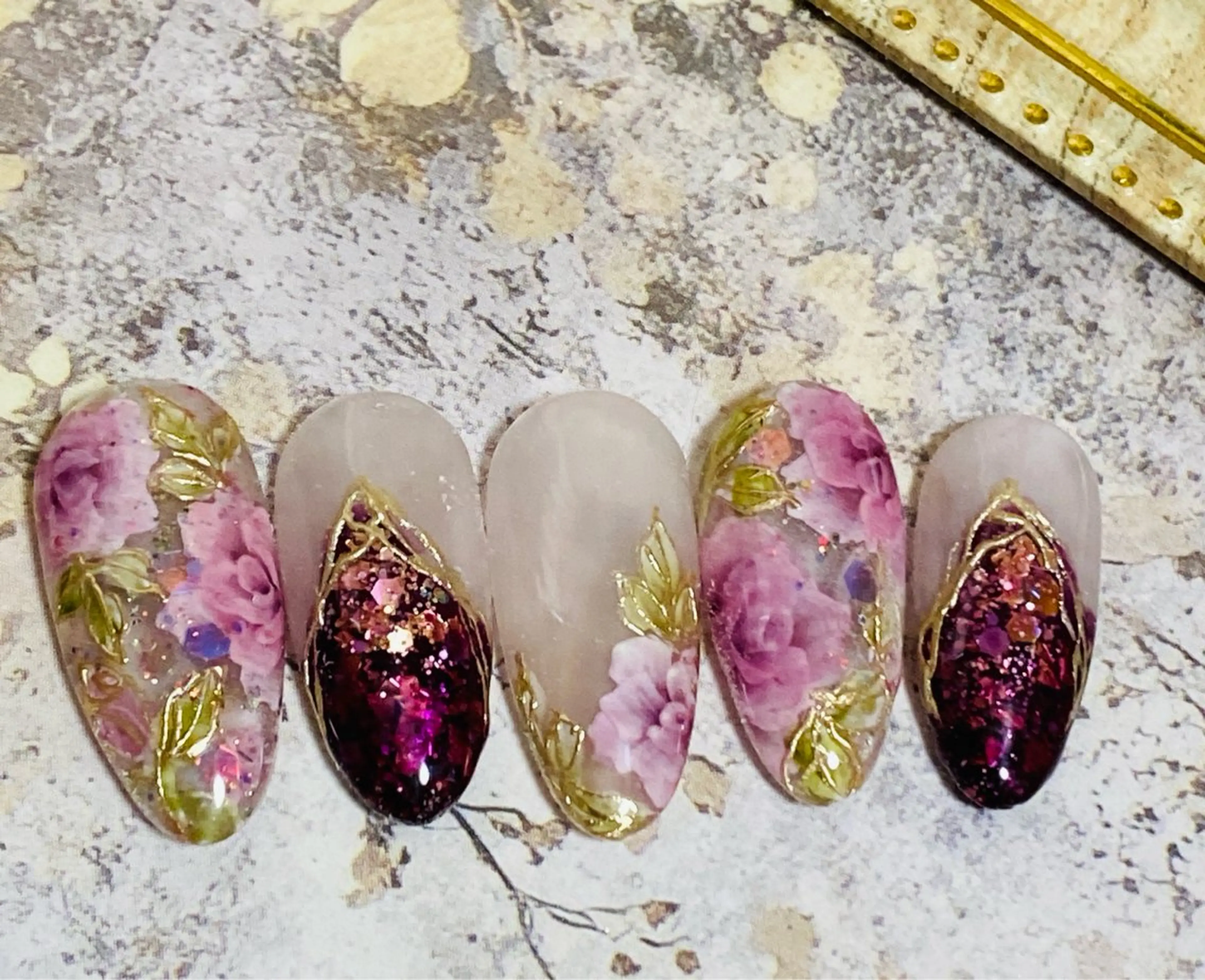 ネイル 自宅ネイルサロン ♦️nuance♦️のネイルデザイン