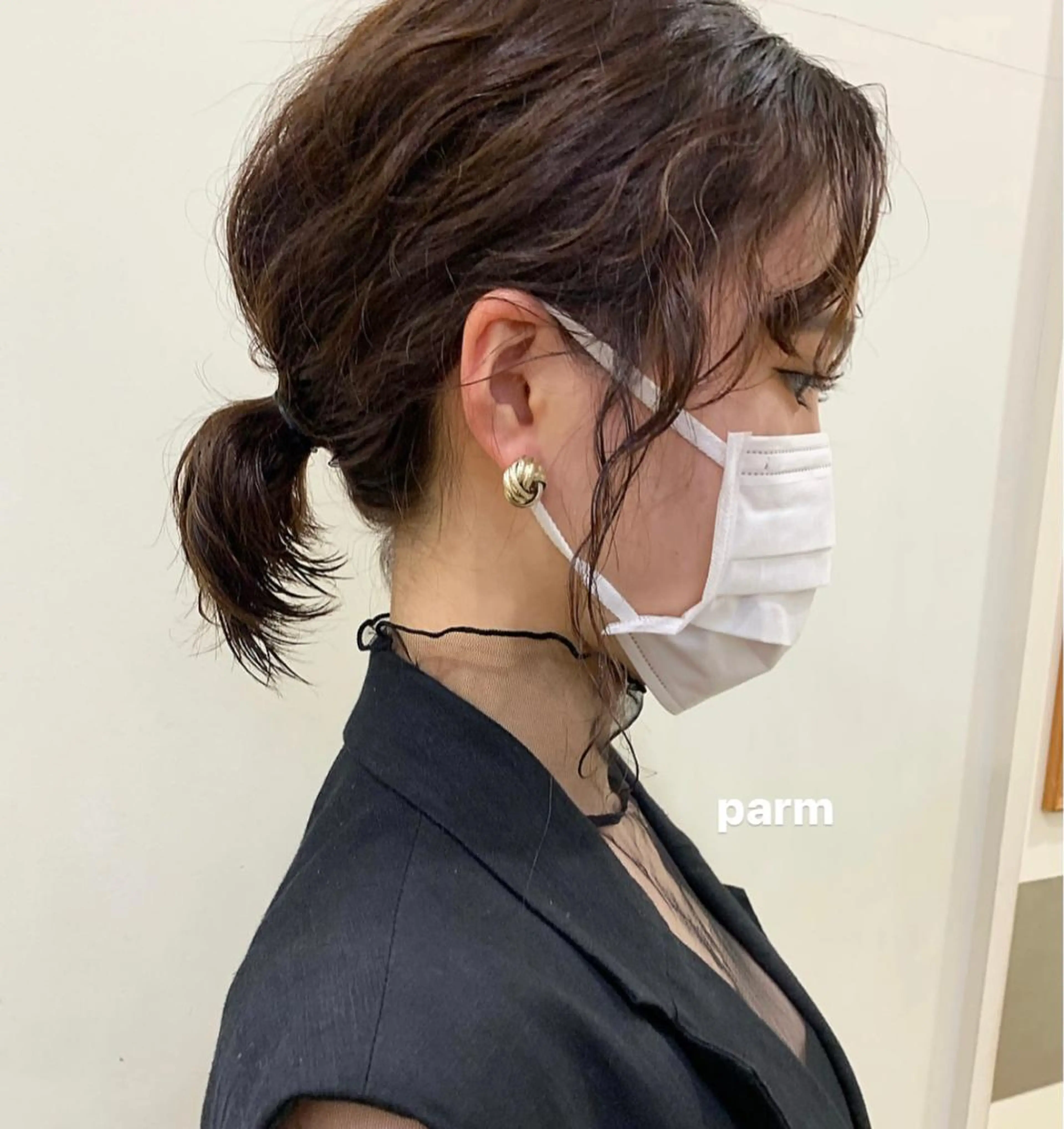 パーマ 顔周り/レイヤー 🤍マリノのヘアスタイル