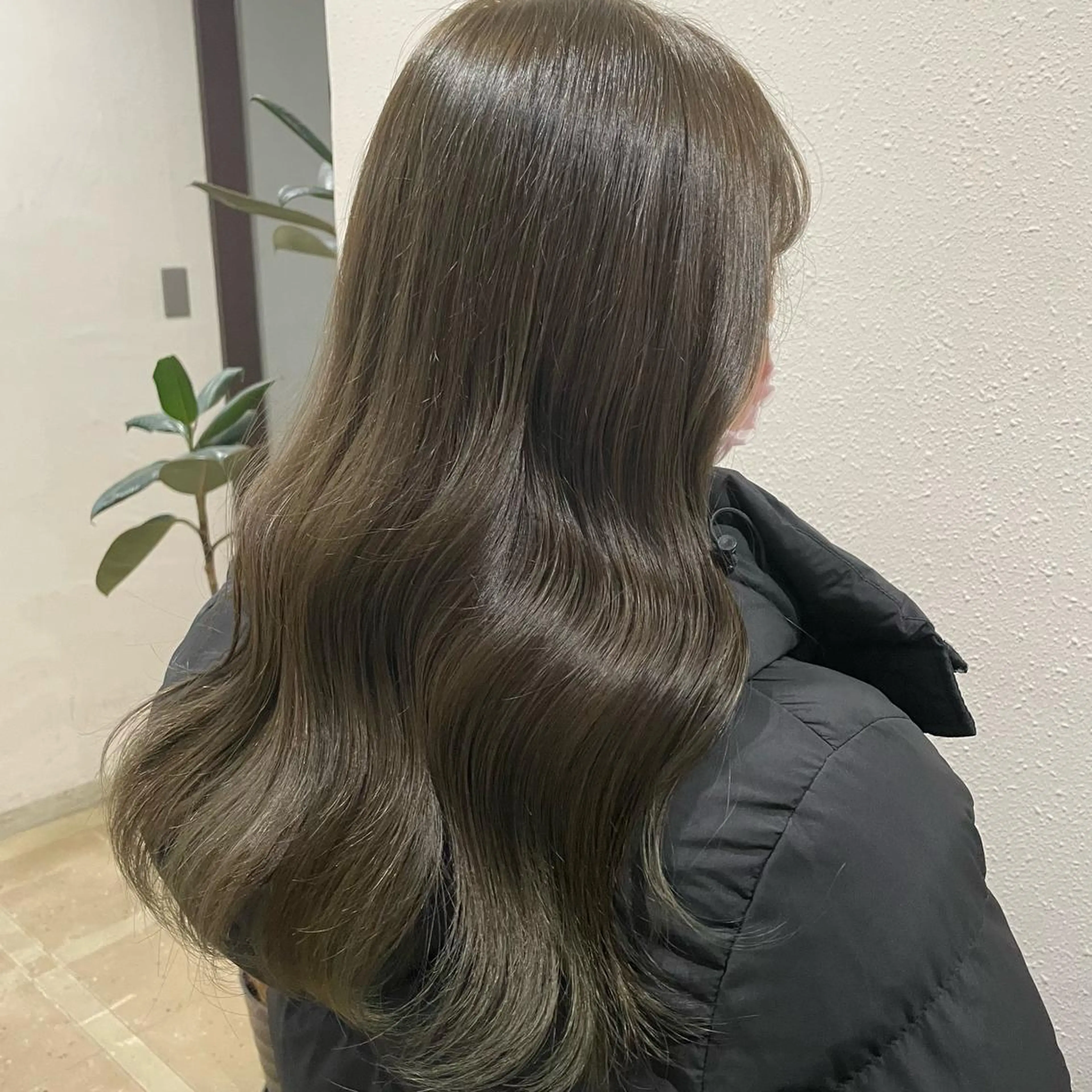 ロング カラー 韓国𝐻𝑎𝑖𝑟 🇰🇷🖤ハラのヘアスタイル