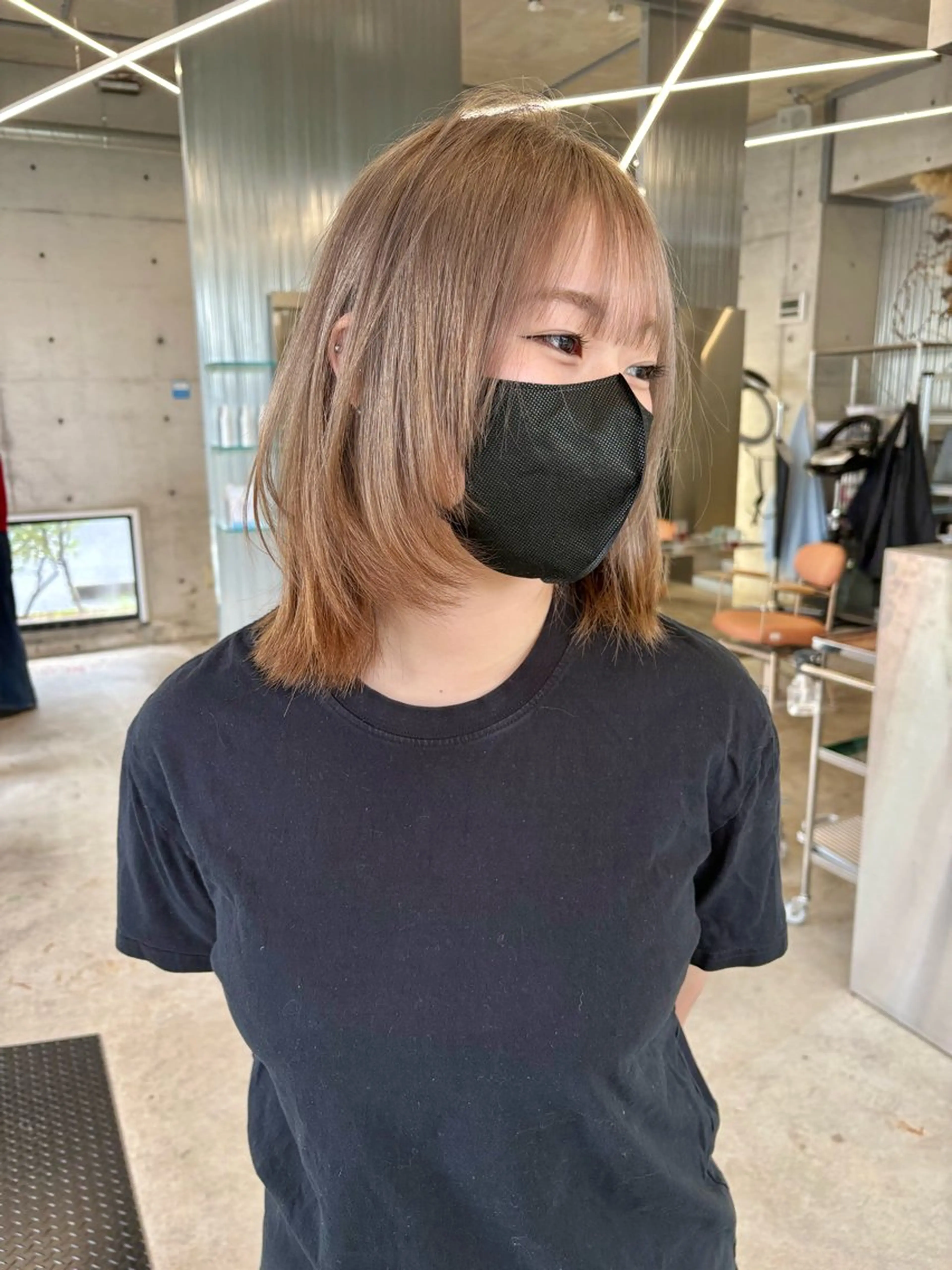 ミディアム カラー ヘアカラー トリートメント LOMARLIE / 𝐂𝐇𝐈𝐊𝐀のヘアスタイル
