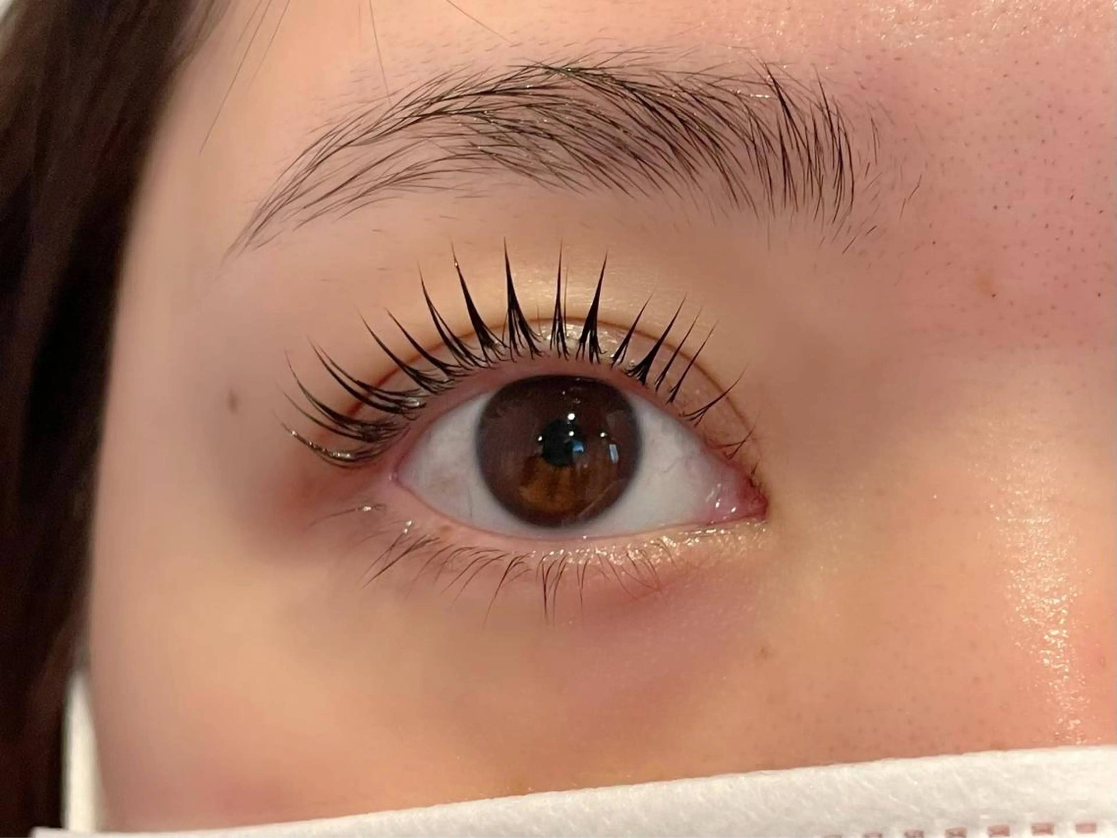 マツエク・マツパ パリジェンヌラッシュリフト 森 千紘のマツエク・マツパデザイン