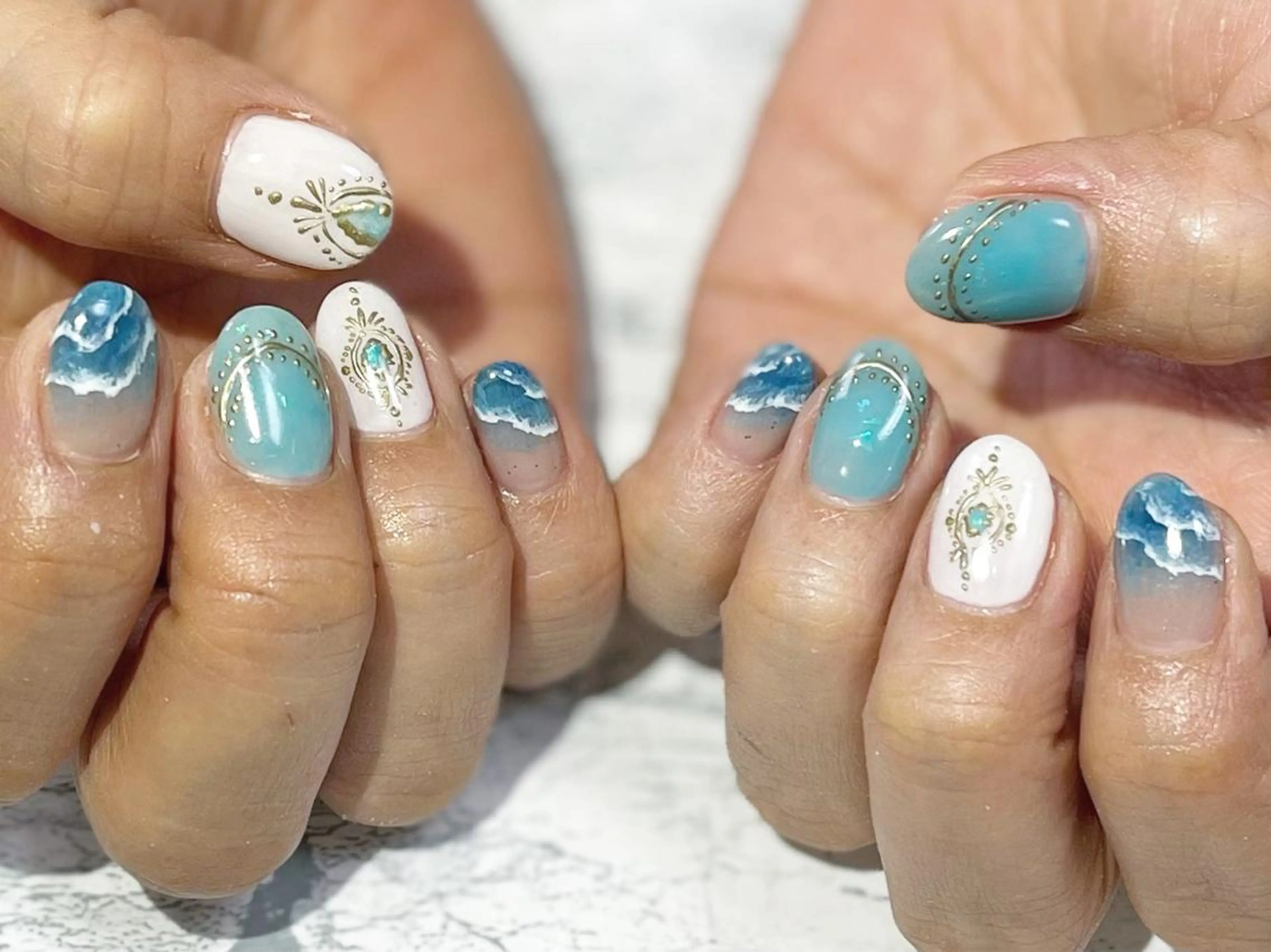 ネイル フットネイル ニュアンスネイル シンプルネイル 春ネイル 夏ネイル nail fufla ♡yamane♡のネイルデザイン