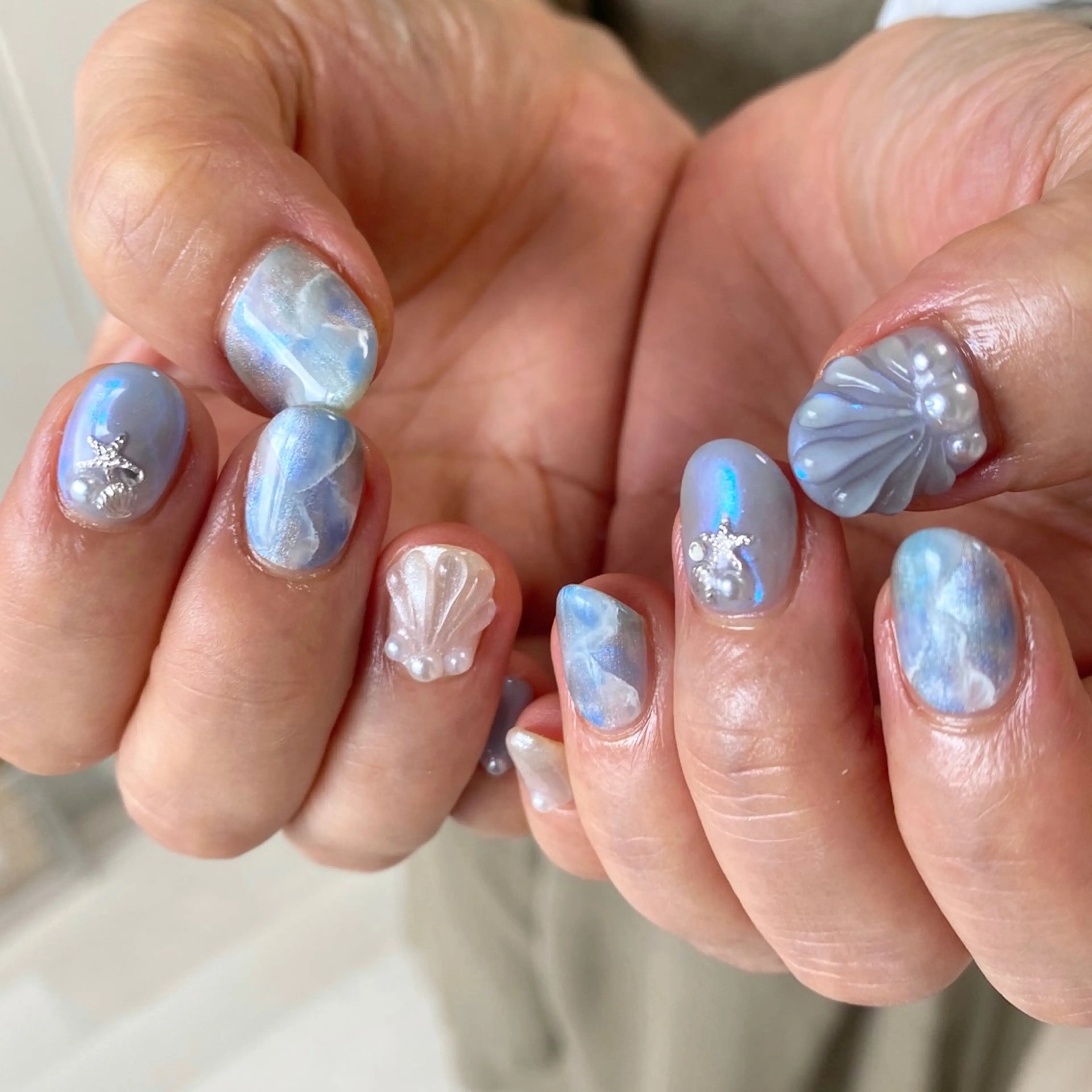 ネイル ハンドネイル Blomeel Nailのネイルデザイン