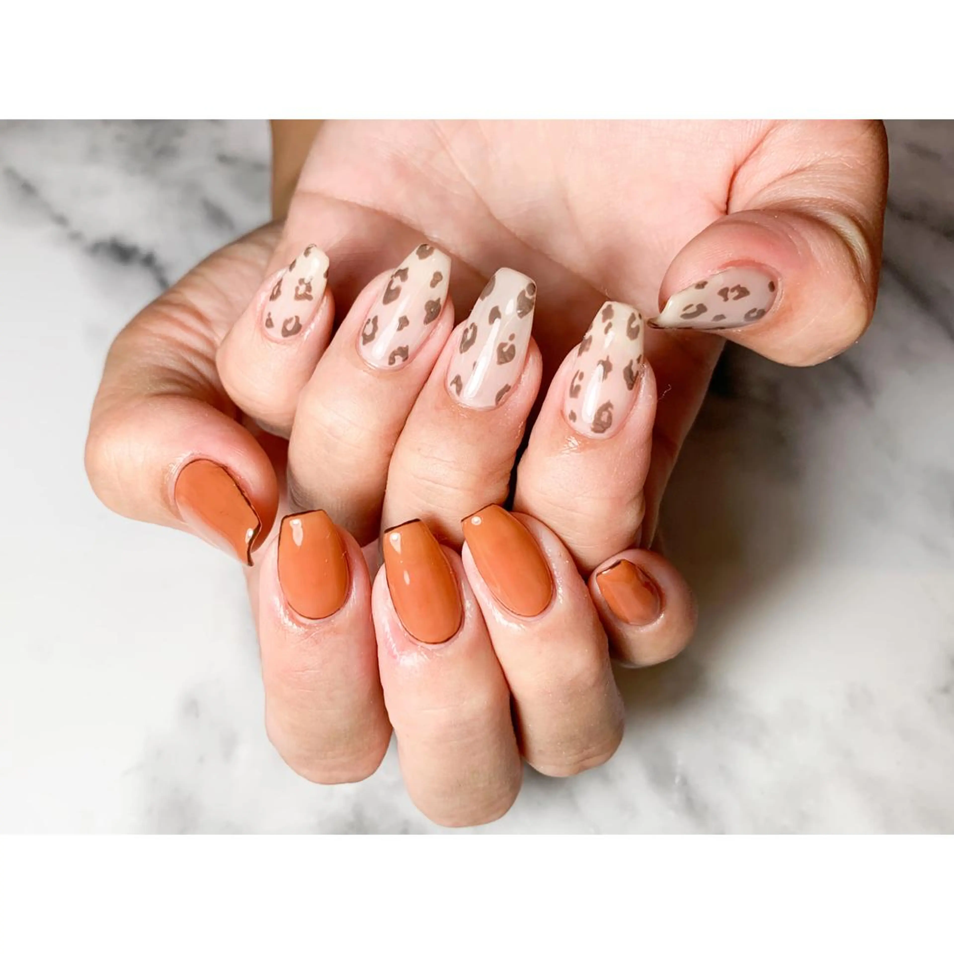ネイル アニマル柄 nailsalon maluriのネイルデザイン
