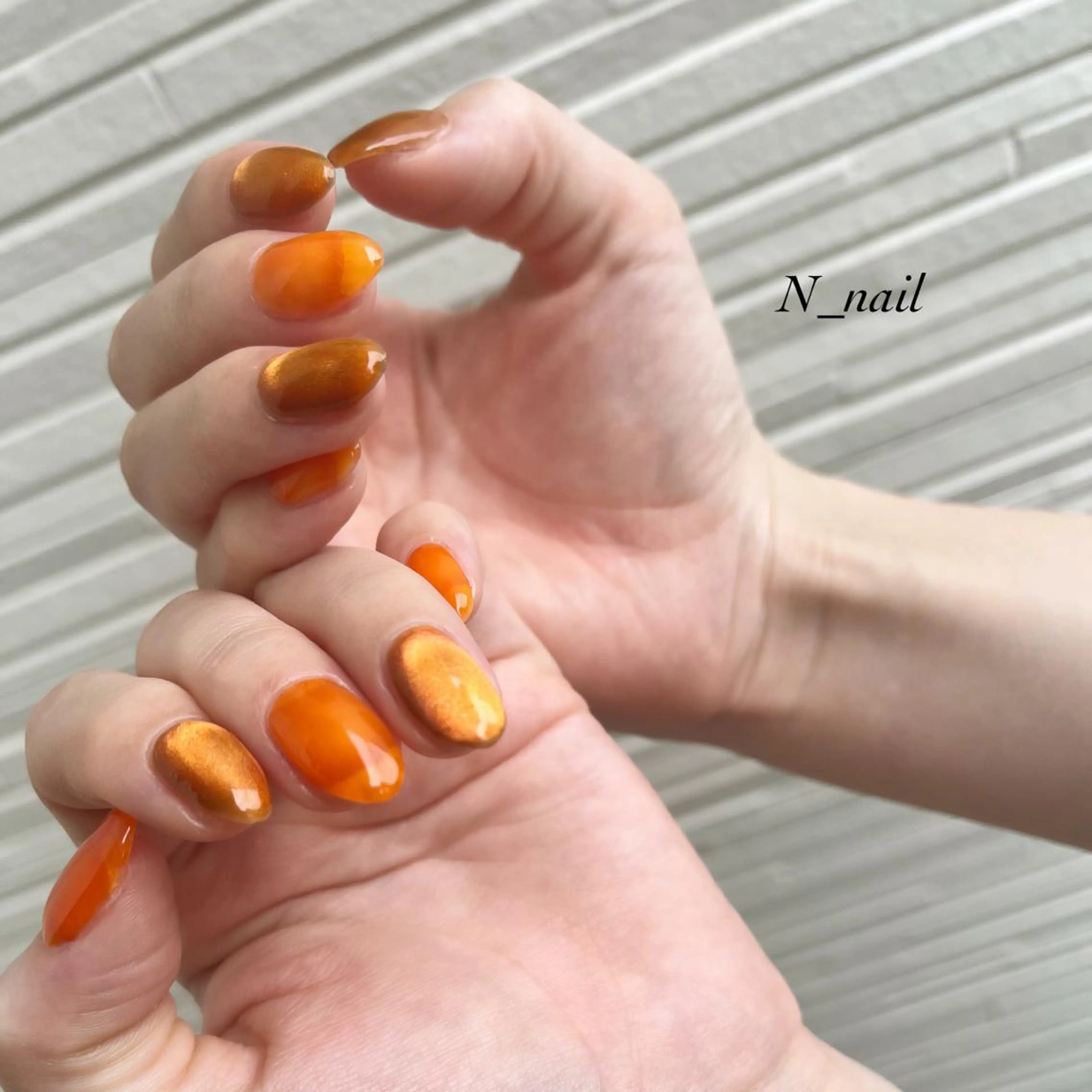 ネイル マグネットネイル Nail lienのネイルデザイン