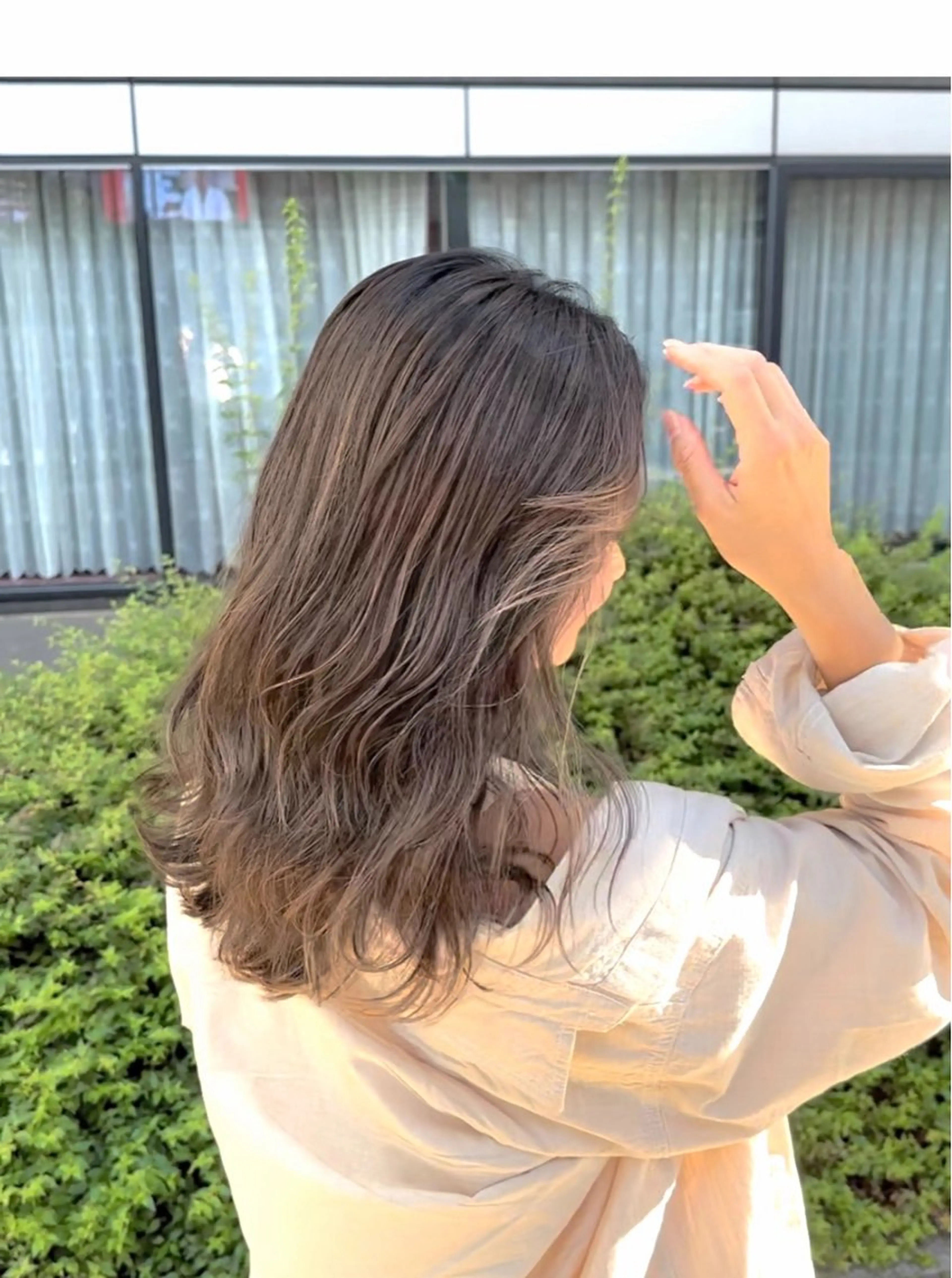 セミロング 上川 開生のヘアスタイル