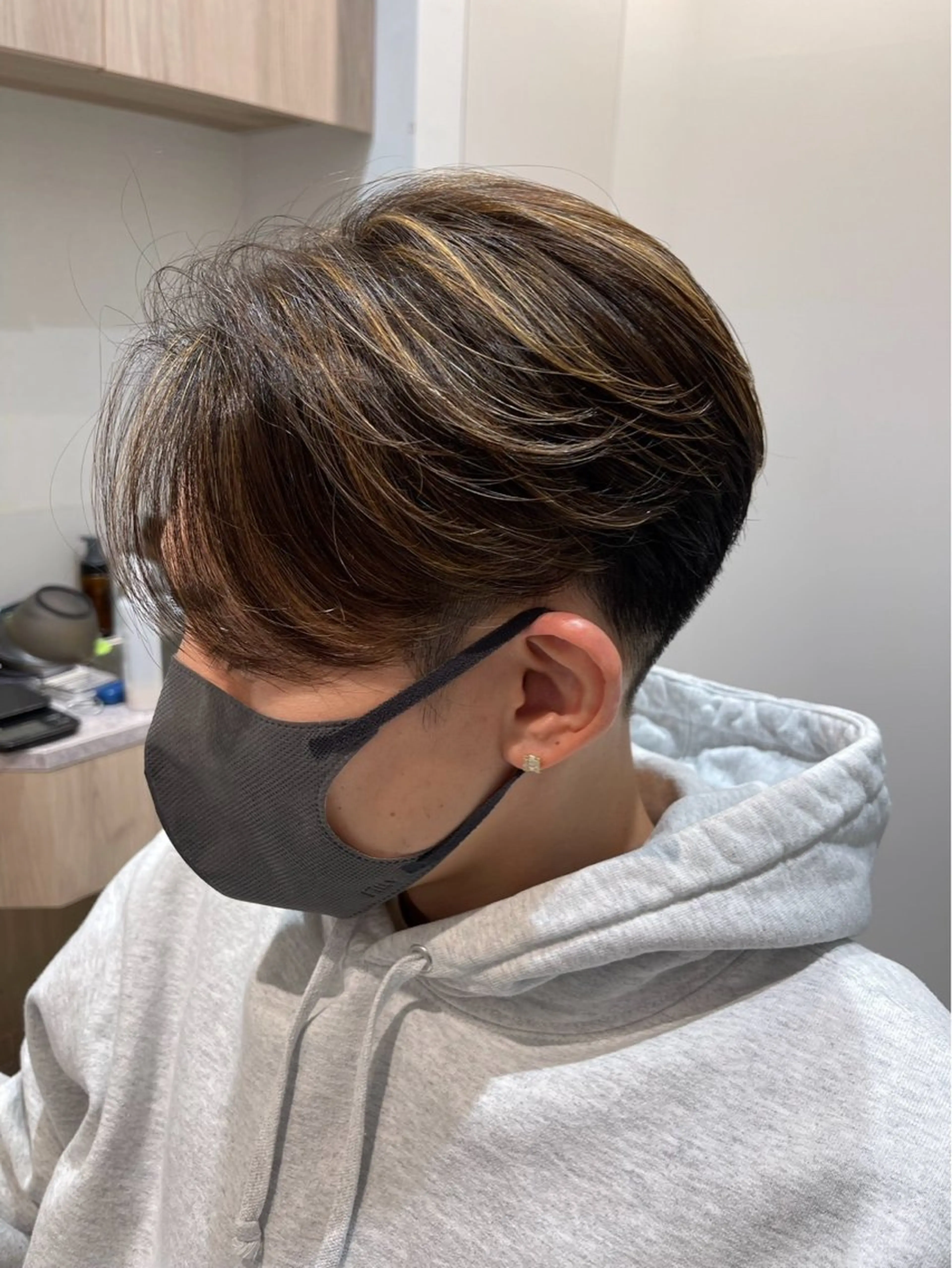 ショート パーマ メンズ オーナーカットを 特別価格でのヘアスタイル