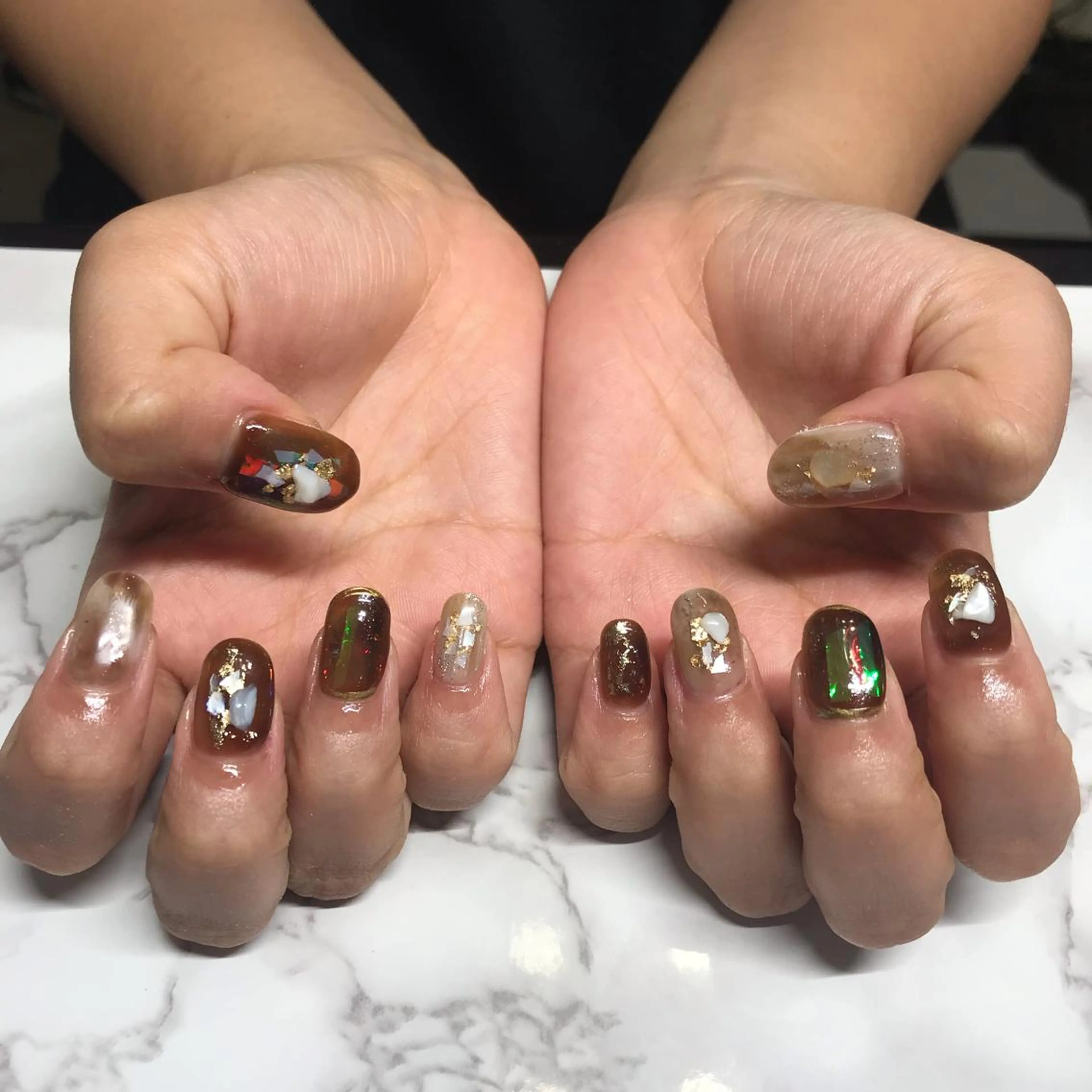 ネイル 持ち込み アスピーネイル asukaのネイルデザイン