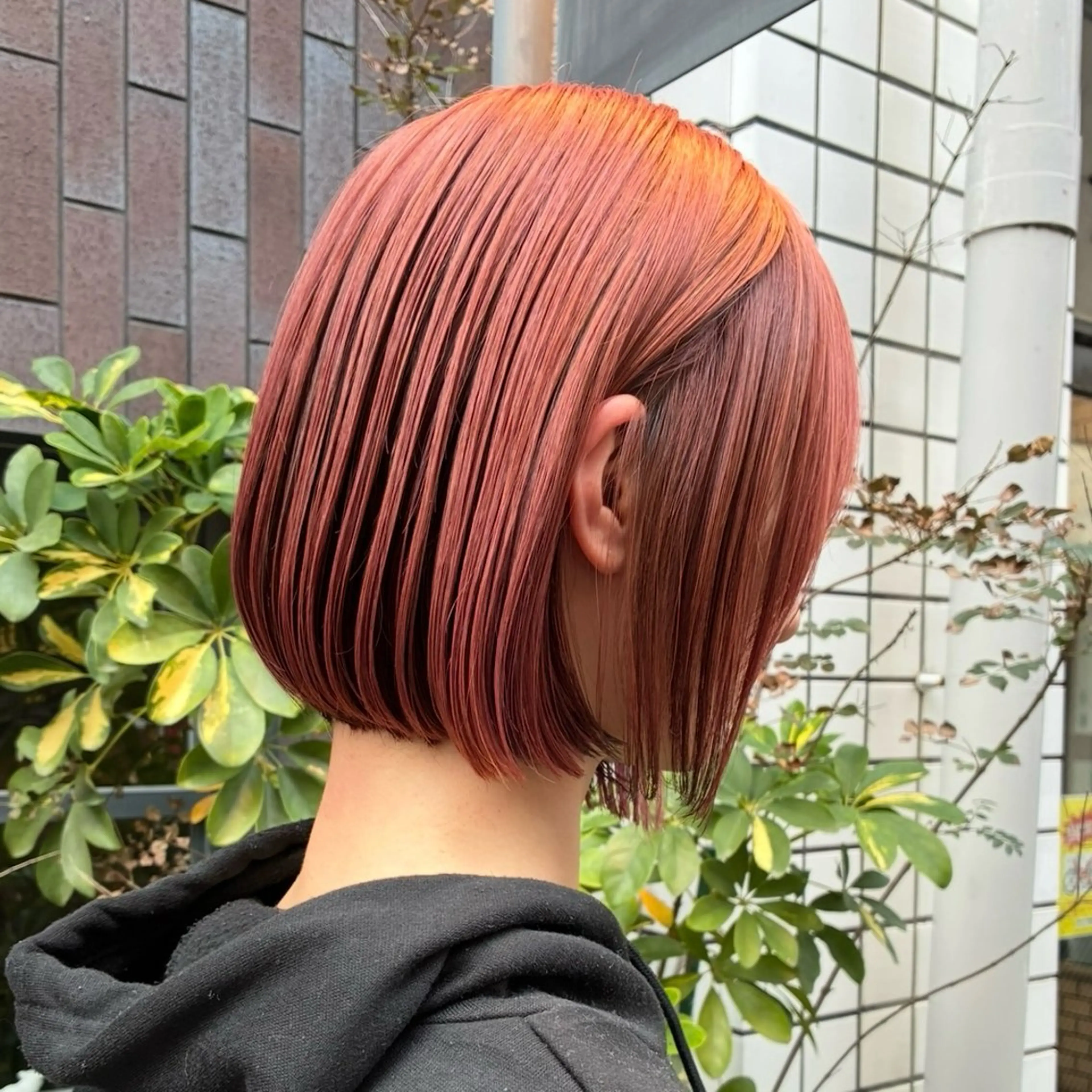 ショート カット ヘアカラー トリートメント ハイトーン/レイヤー カット/TAKEのヘアスタイル